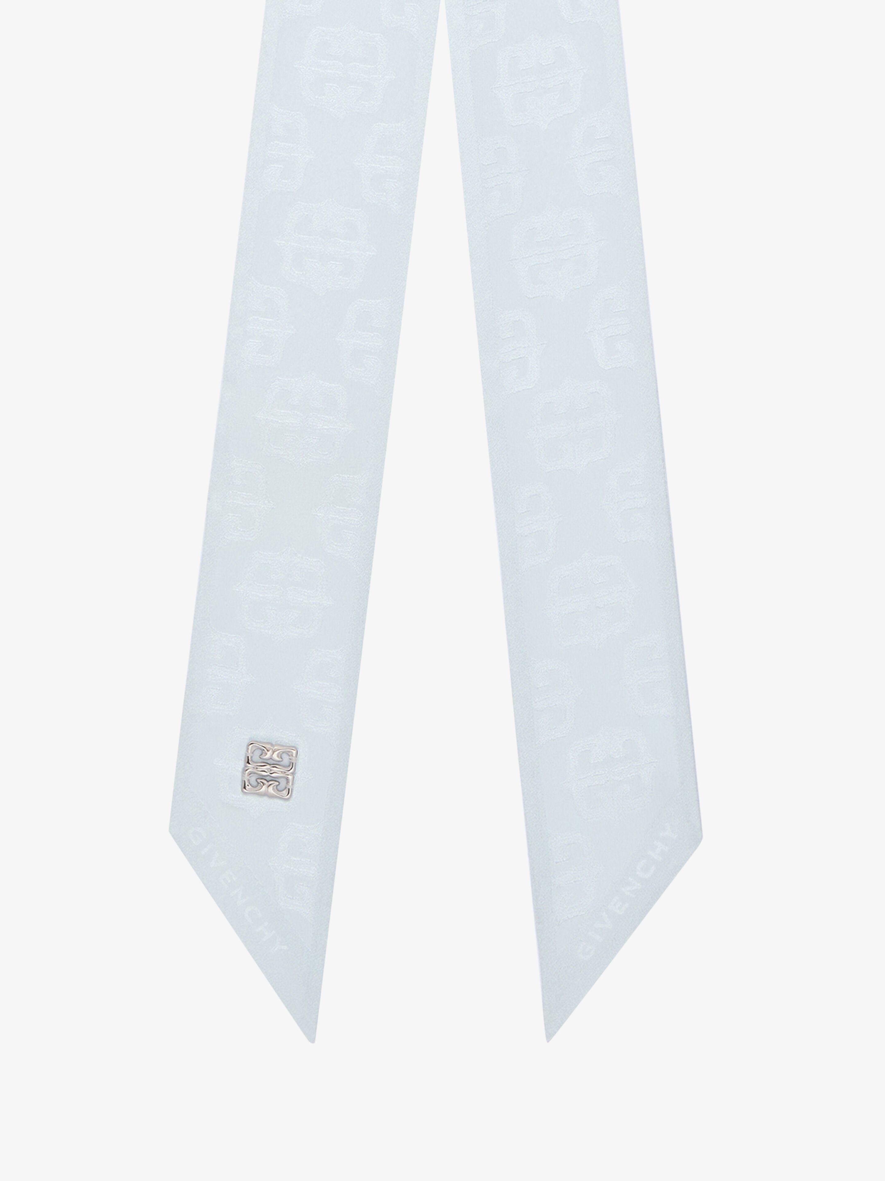 4G LIQUID BANDEAU IN SILK WITH 4G DETAIL - 2