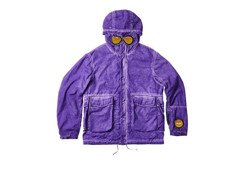 PALACE C.P. COMPANY 셀 GOGGLE JACKET 퍼플 - 1