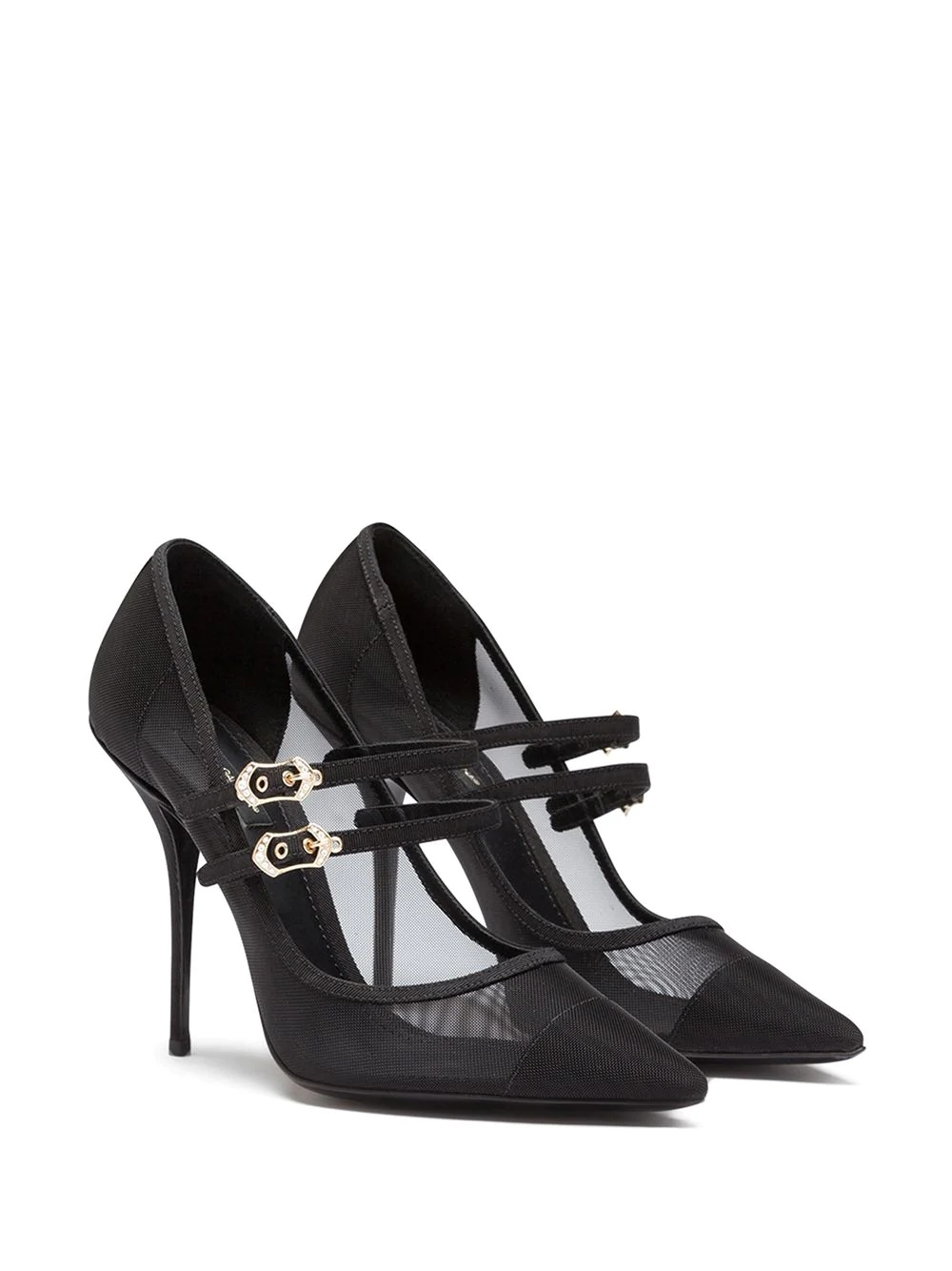 Cardinale mesh-detail pumps - 2