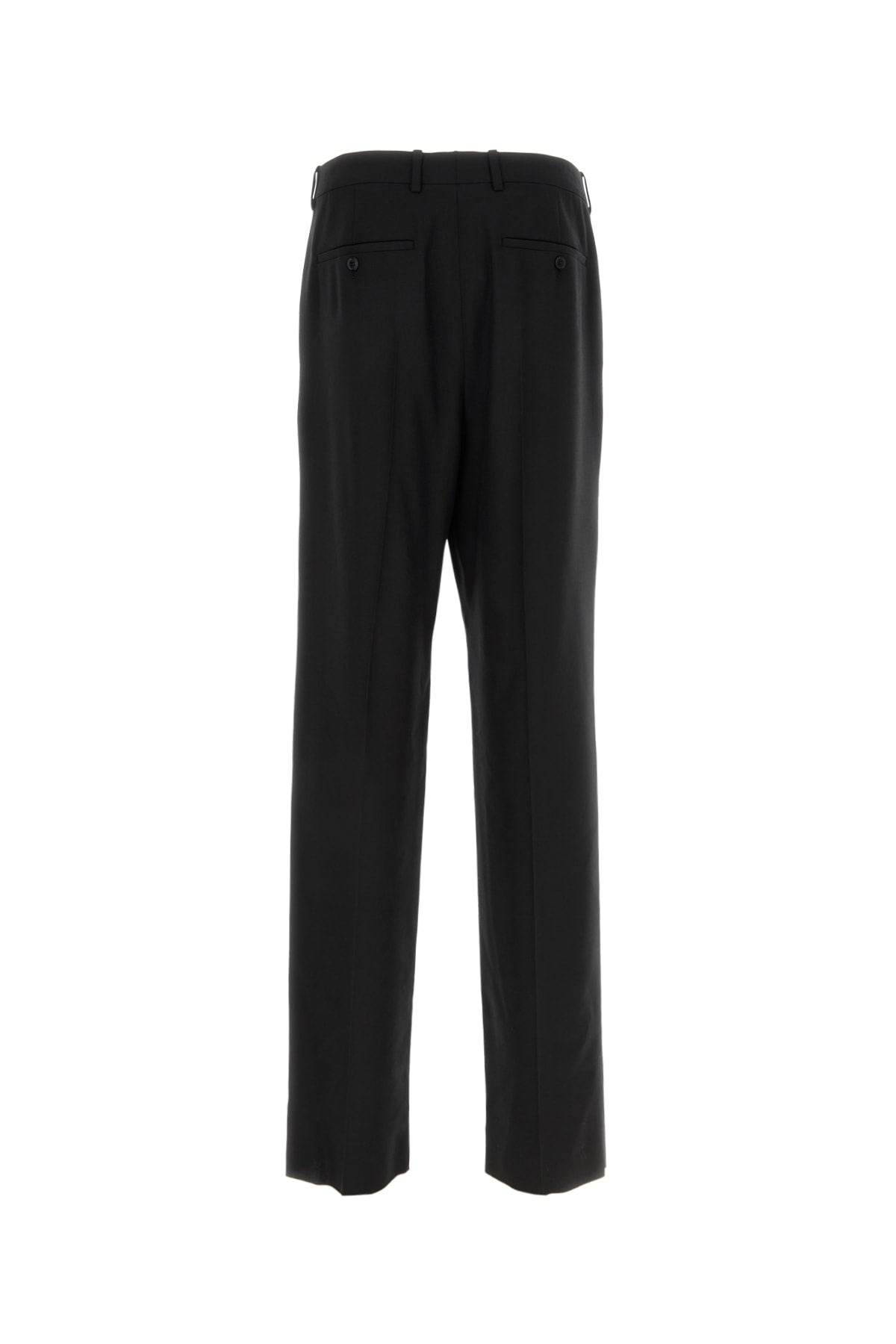 Saint Laurent Men Black Wool Pant - 2