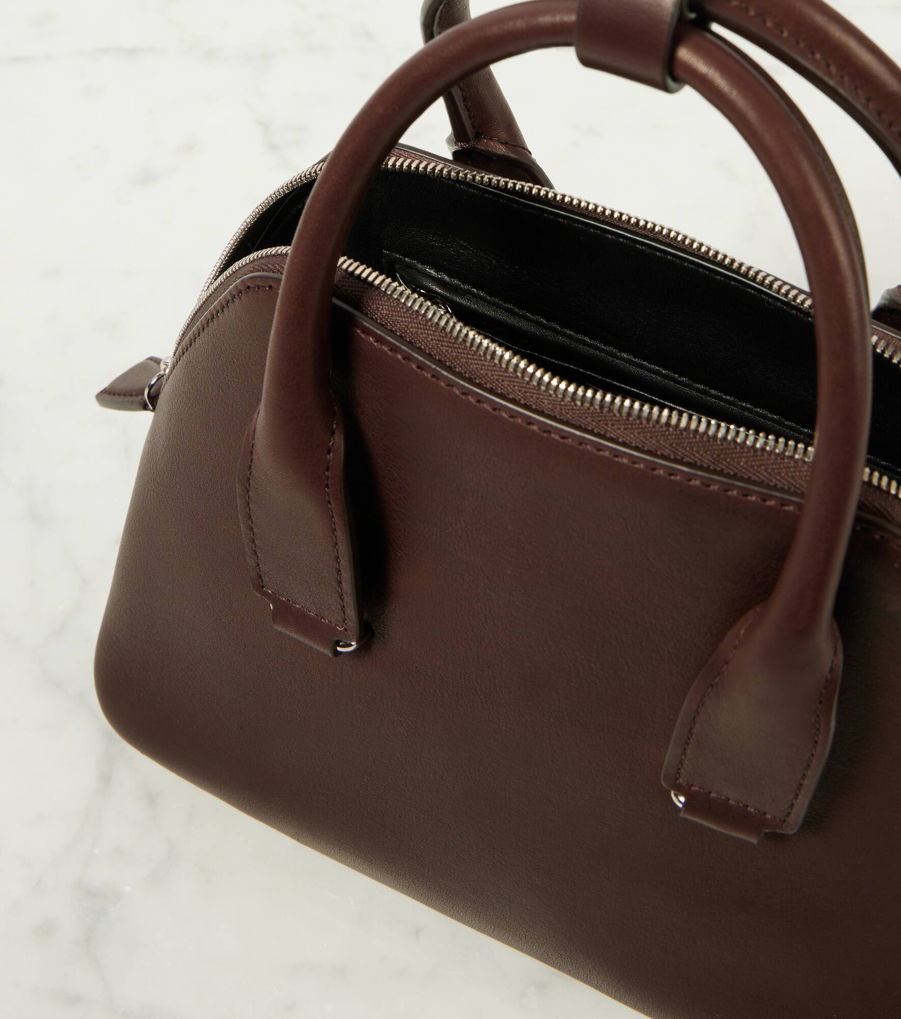 Devon Mini leather tote bag - 3