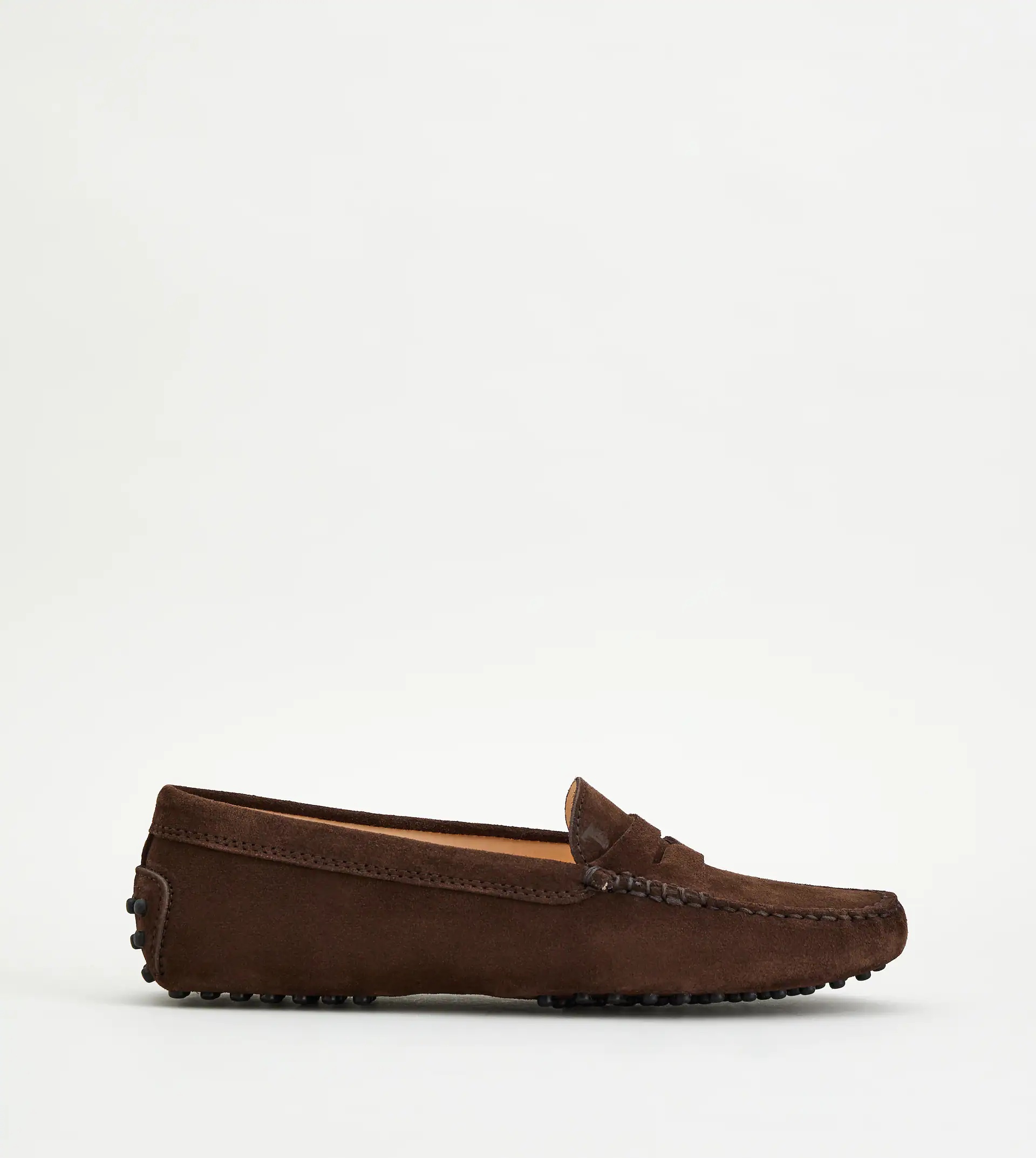 GOMMINO DRIVING SHOES IN SUEDE - BROWN - 1