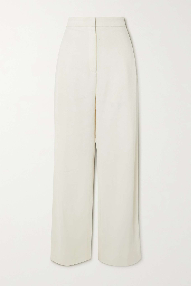Gabrielle woven wide-leg pants - 1