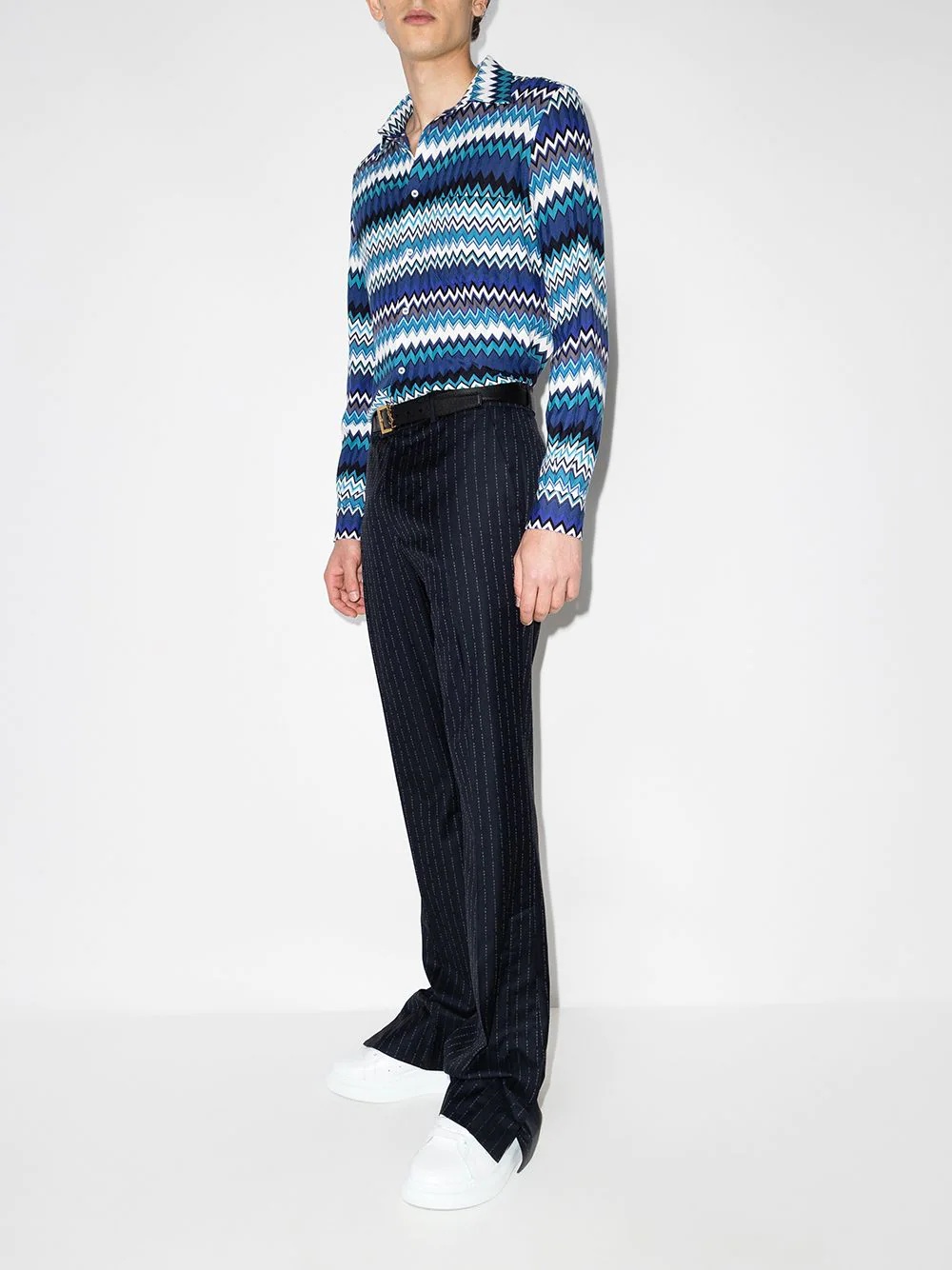 Repeat tailored wool trousers - 5