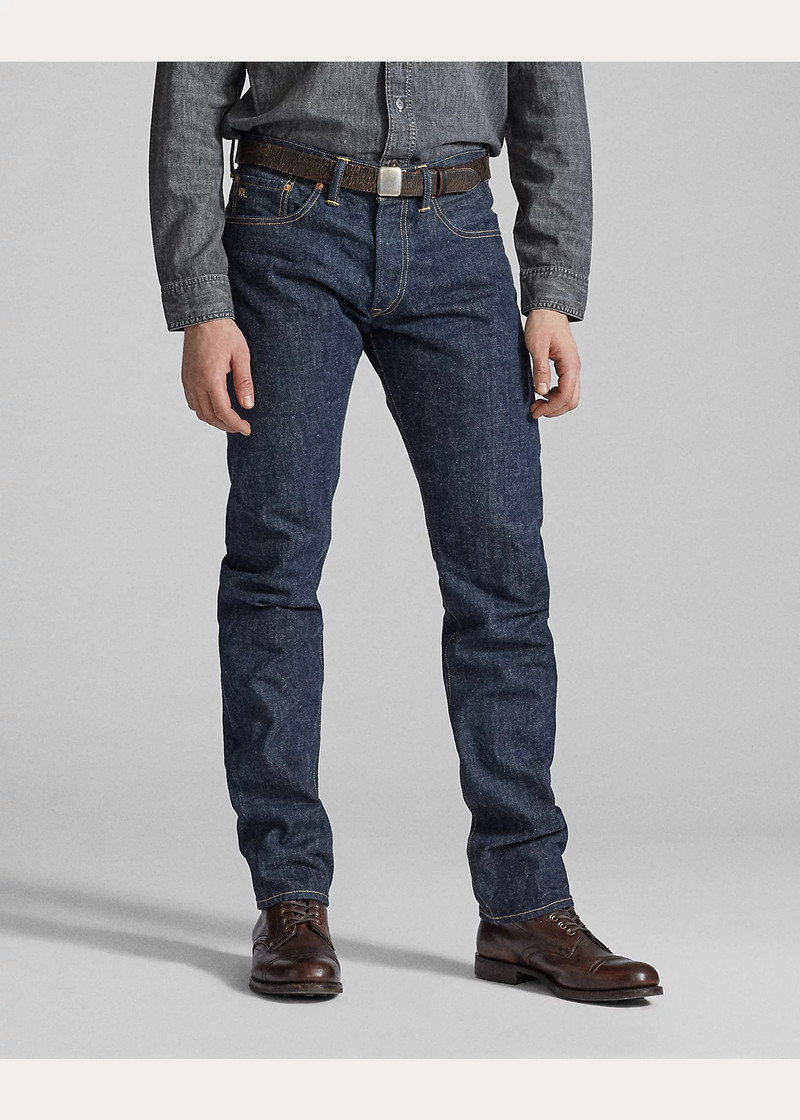 RRL by Ralph Lauren Low Straight Once-Washed Selvedge Jean outlook