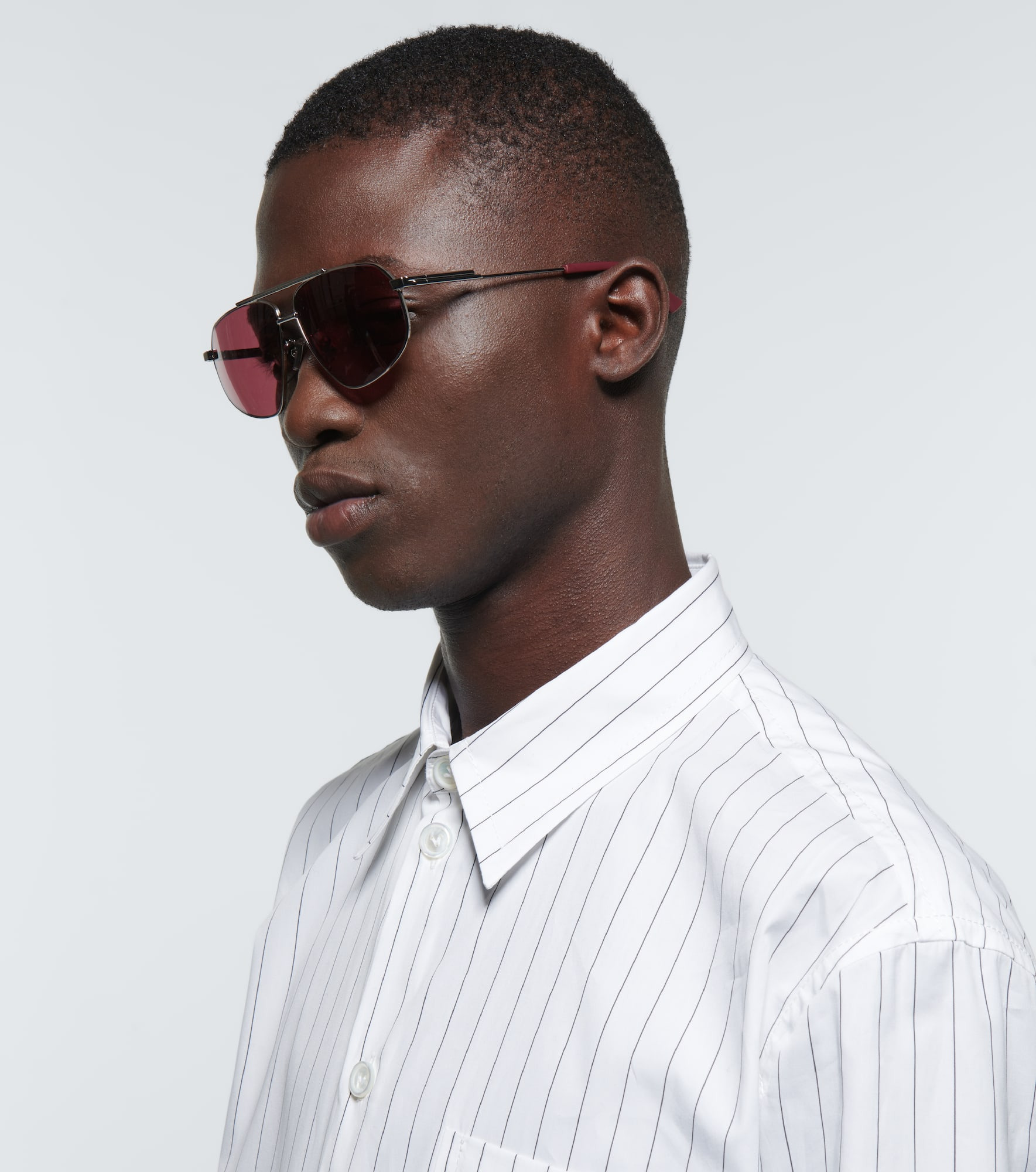Metal-frame aviator sunglasses - 2