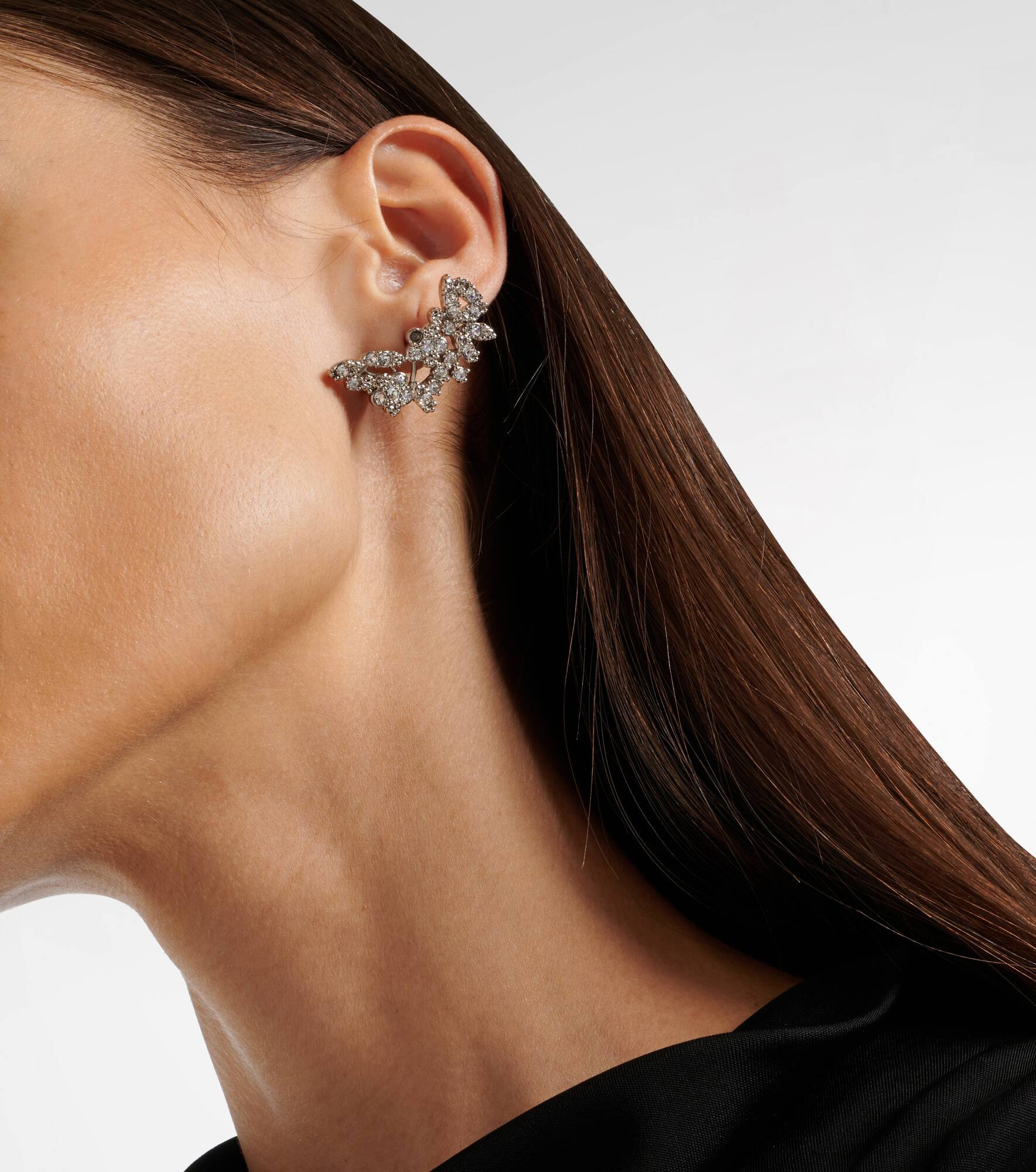 Crystal-embellished ear climbers - 6