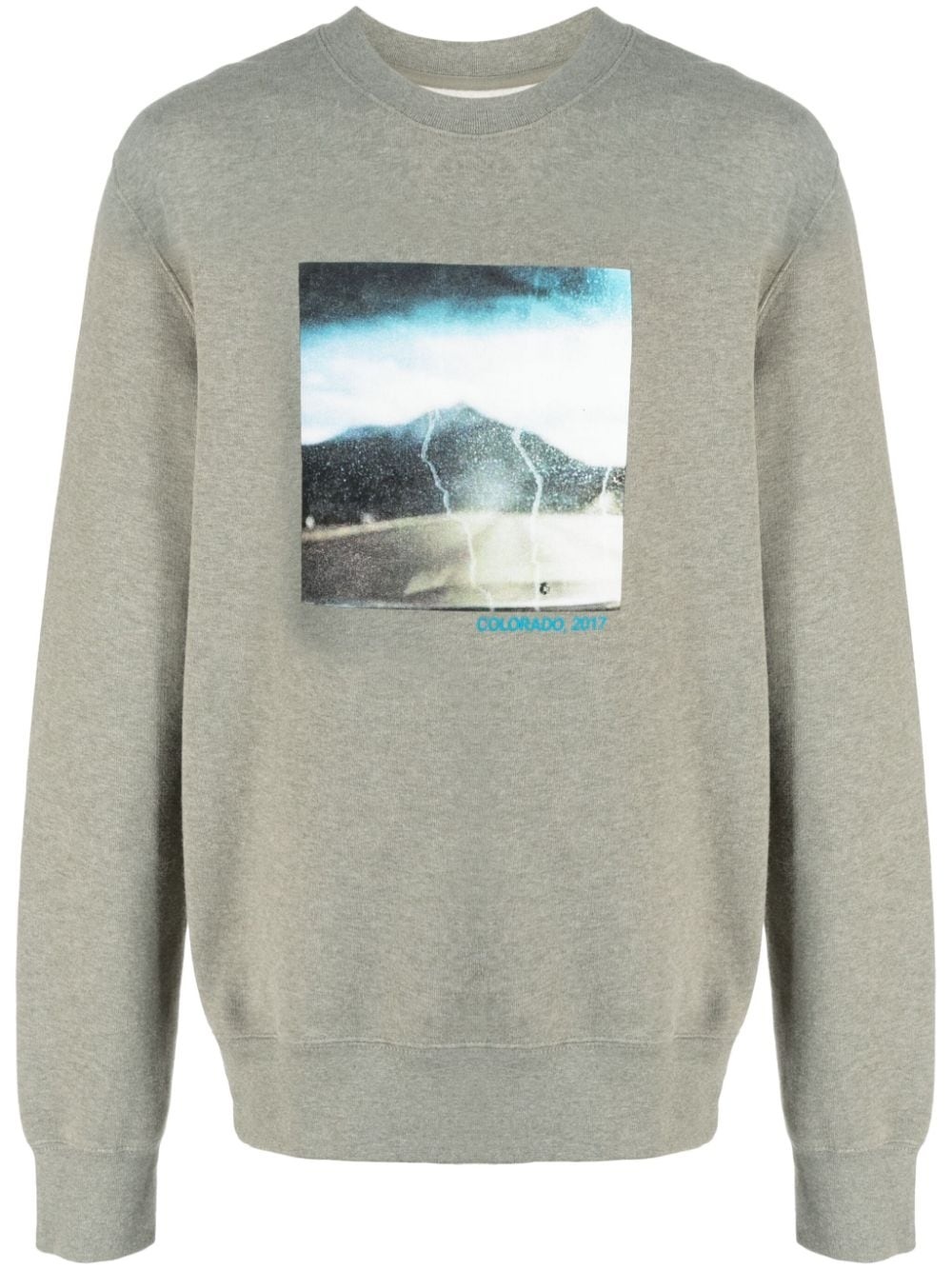 Simba Mountain photograph-print sweatshirt - 1