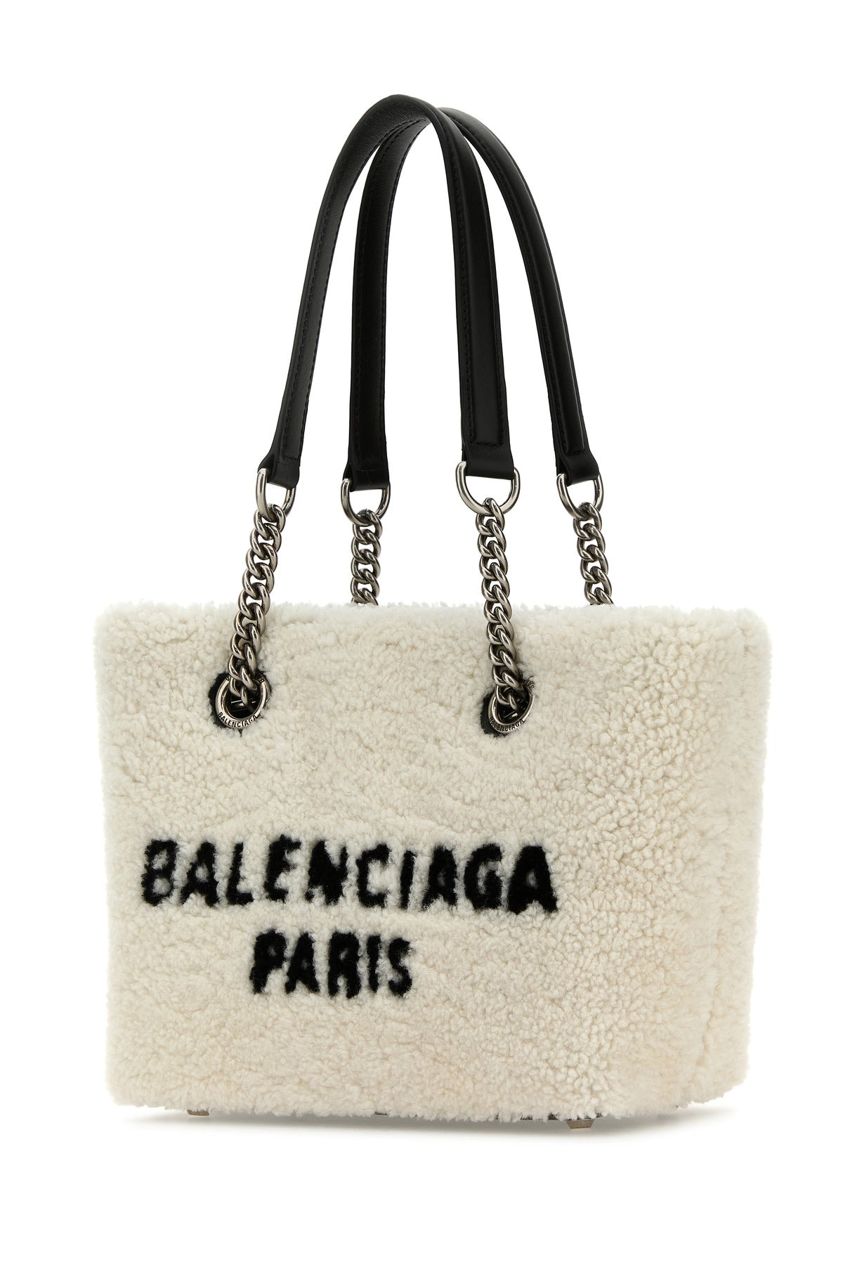 White shearling Duty Free S handbag - 2