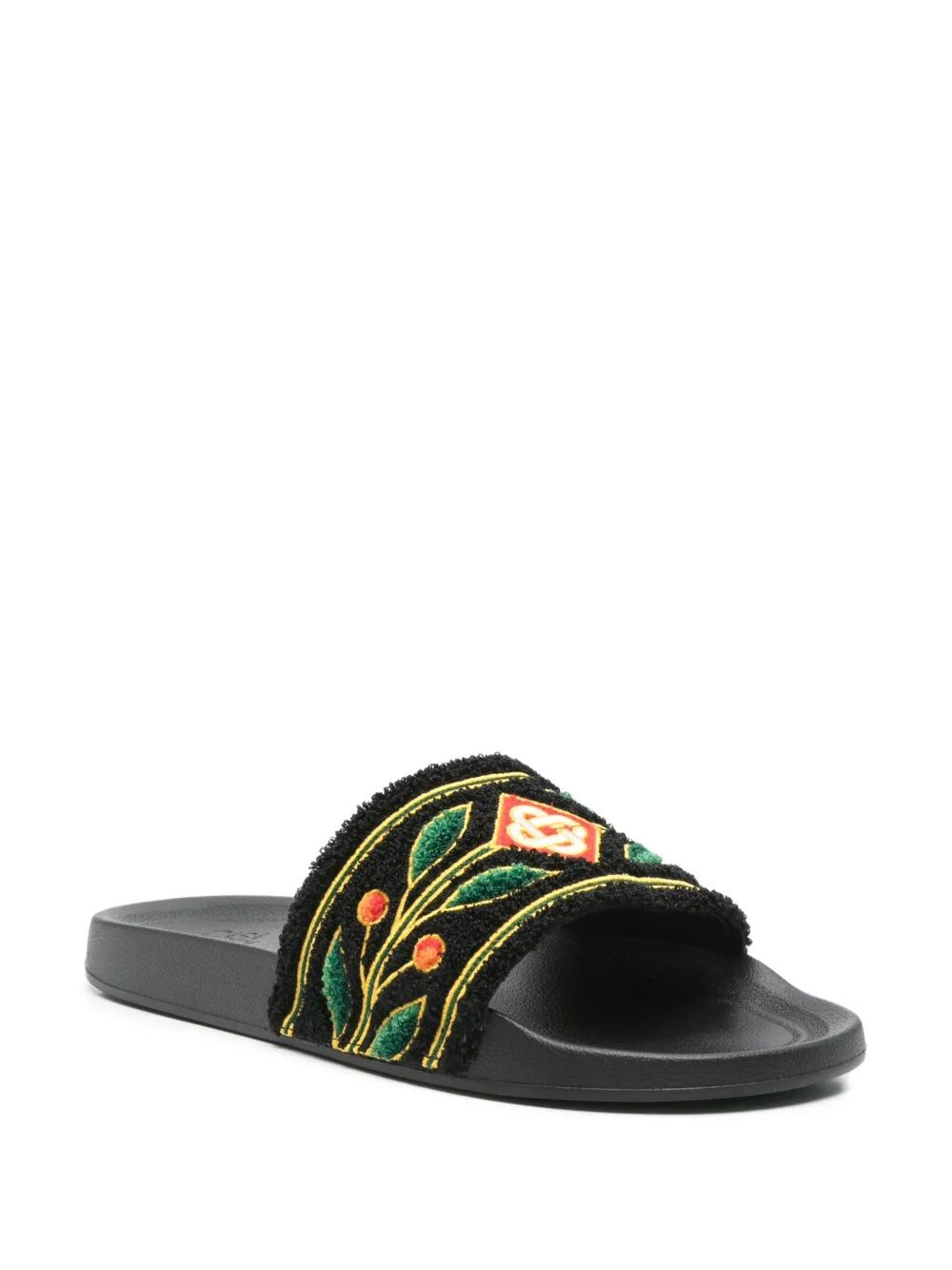 Casablanca Men Embroidered "Terry" Slider - 4
