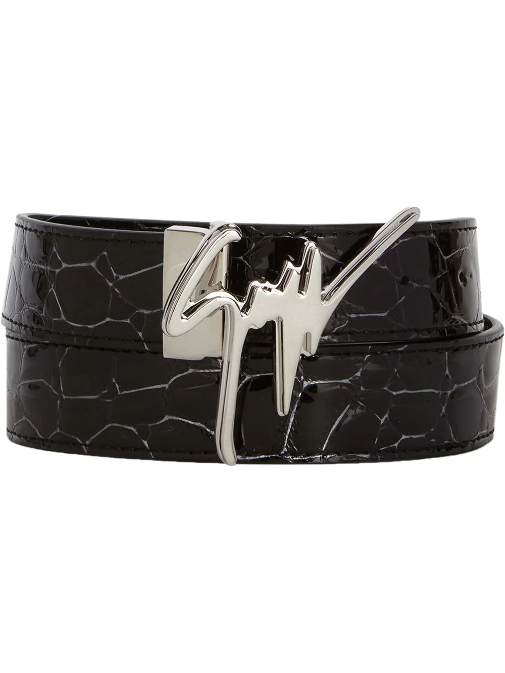 Signature buckle belt - 1