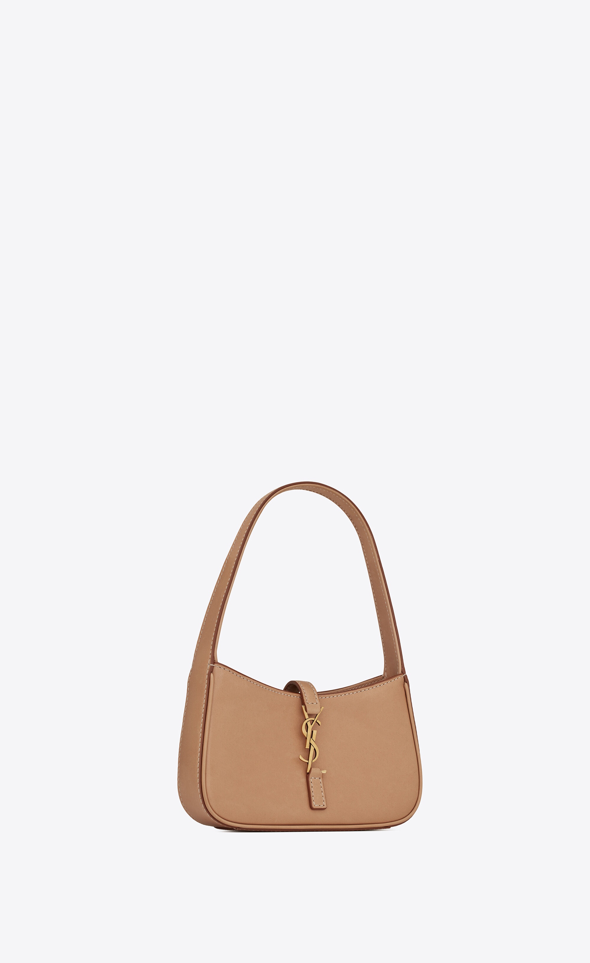 le 5 a 7 mini hobo in vegetable tanned leather