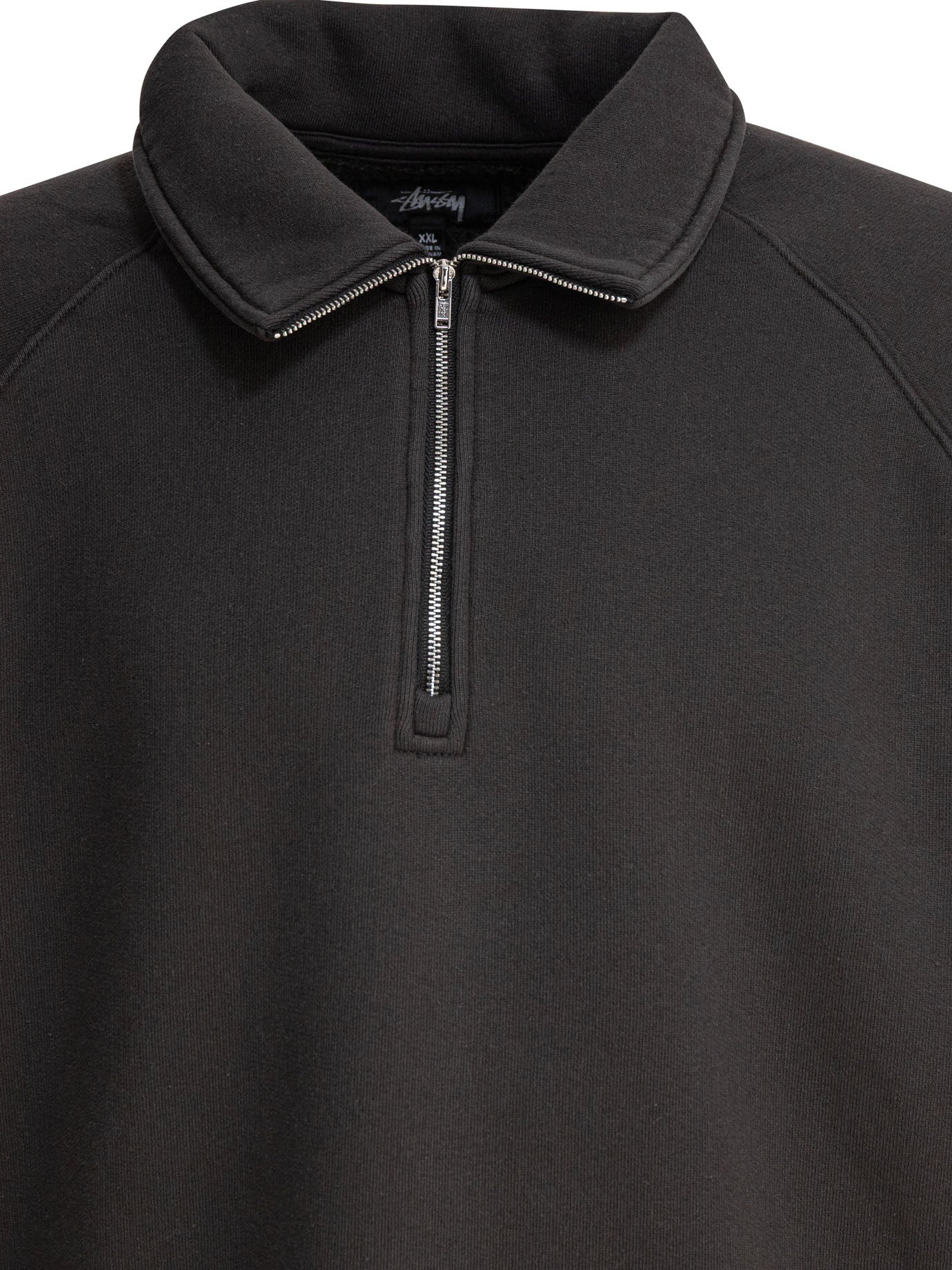 Stüssy - Stüssy Fleece Raglan Zip Mock - 3