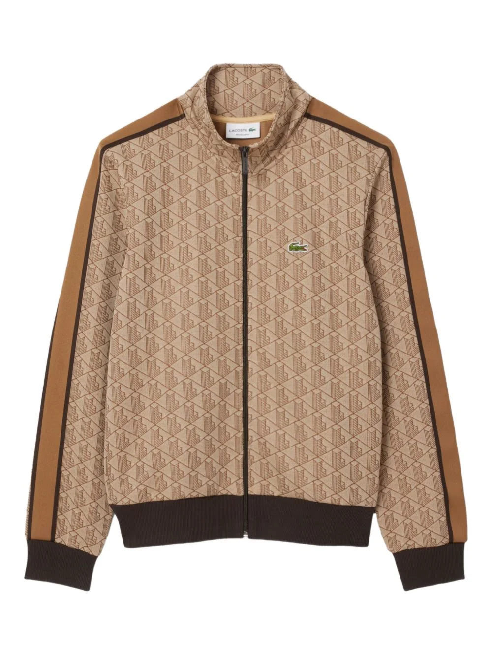 Paris jacquard striped track jacket - 1