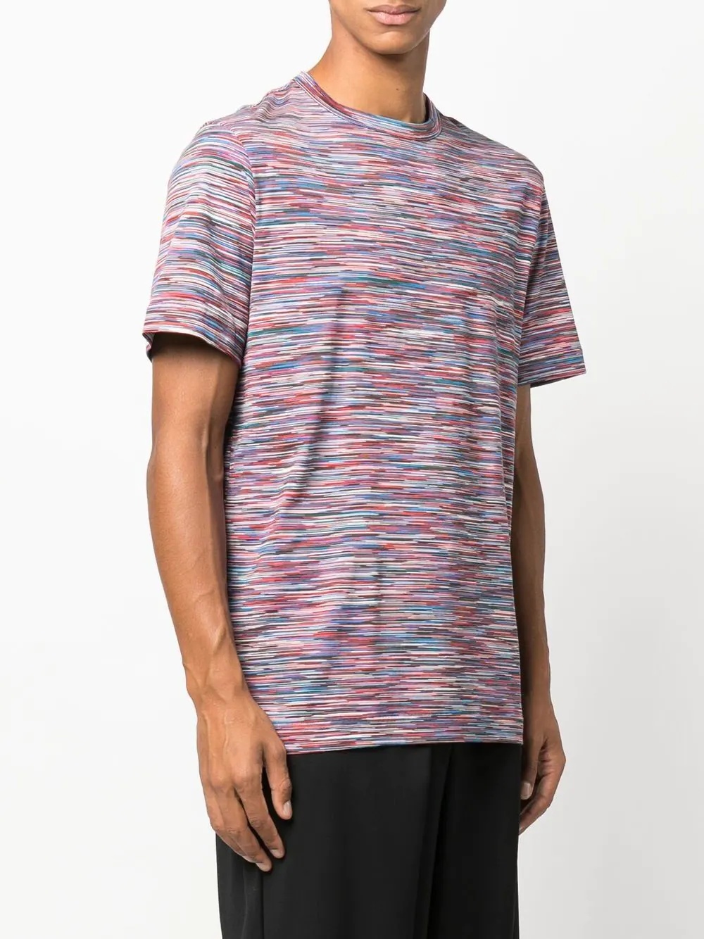 marled striped T-shirt - 3