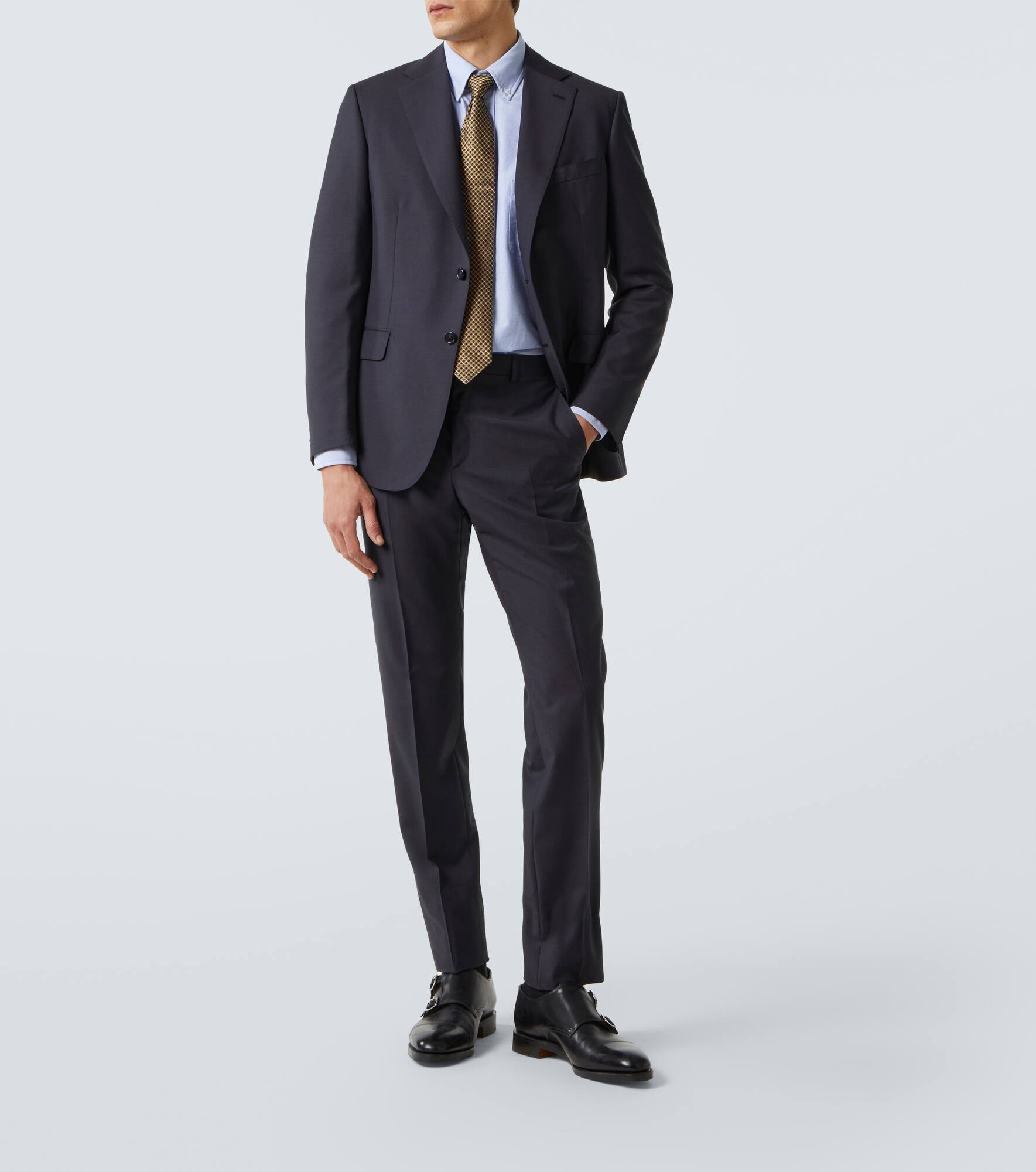 Trevi wool and mohair suit - 2