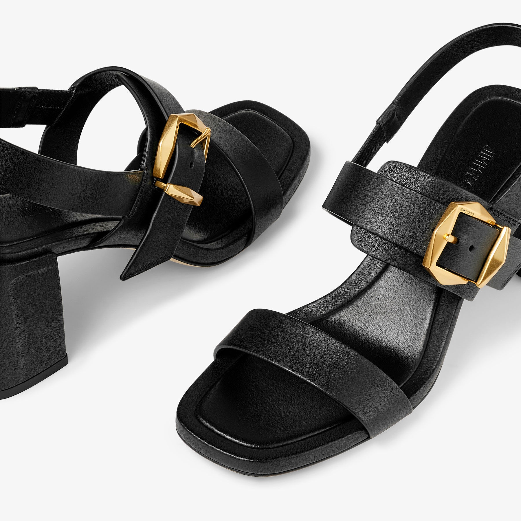 Hawke 70
Black Leather Sandals - 3