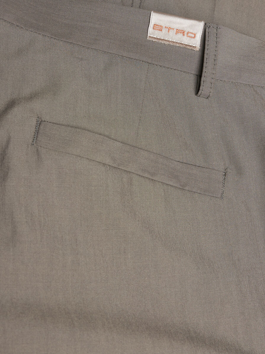 WOOL-BLEND CARGO TROUSERS - 6