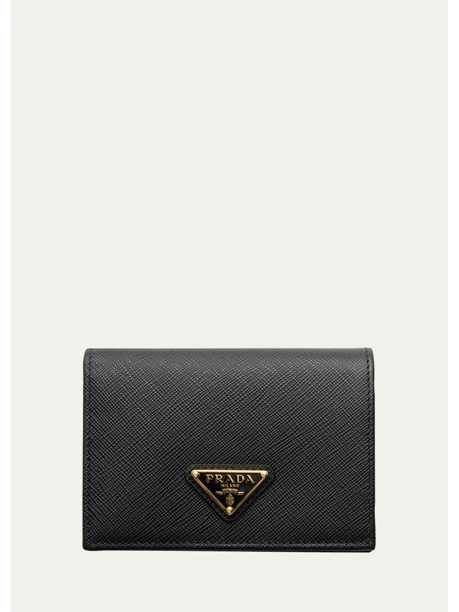Small Saffiano Bifold Wallet - 1