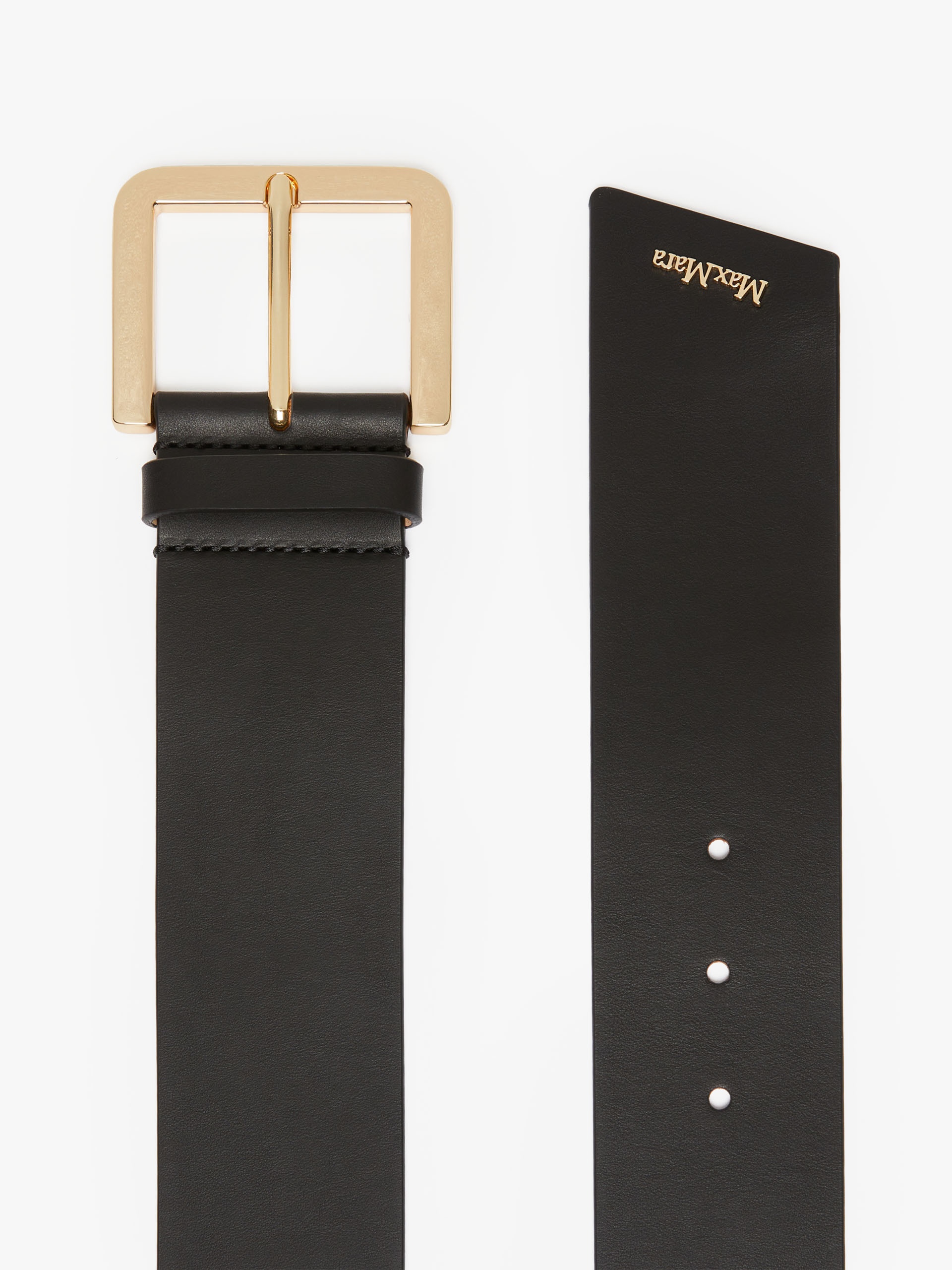 NEWBUCKLEEL50 Leather belt - 2