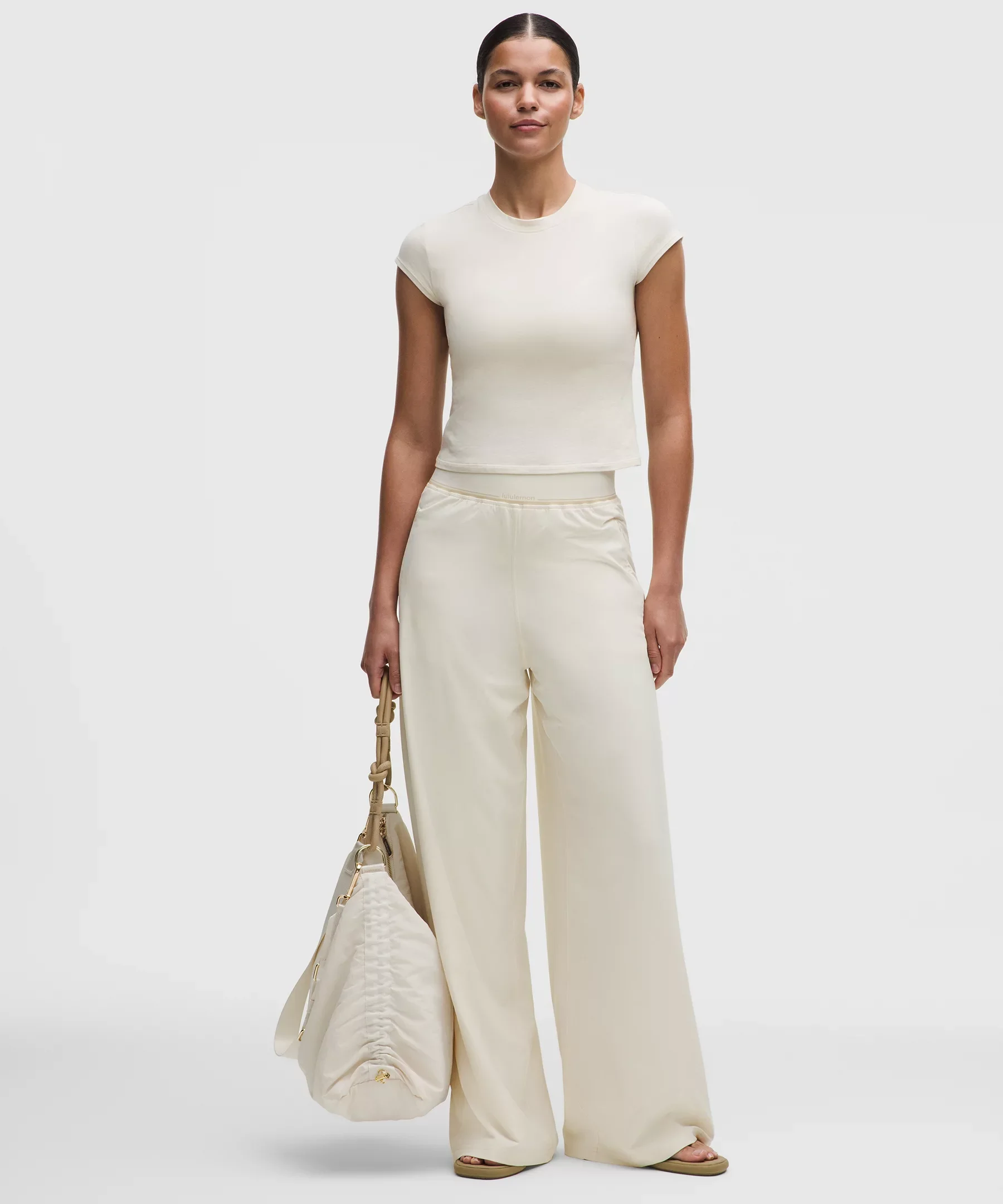 Swift High-Rise Wide-Leg Pant *Logo Waistband - 1