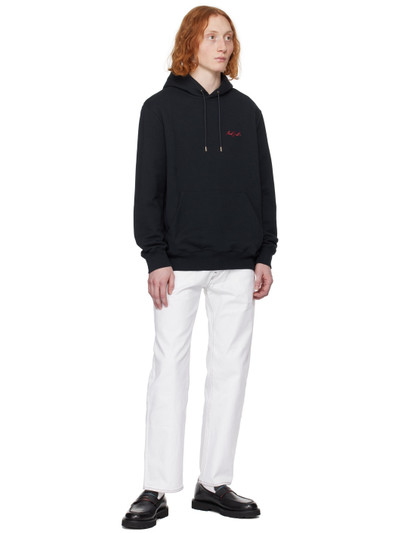 Paul Smith Navy Embroidered Hoodie outlook
