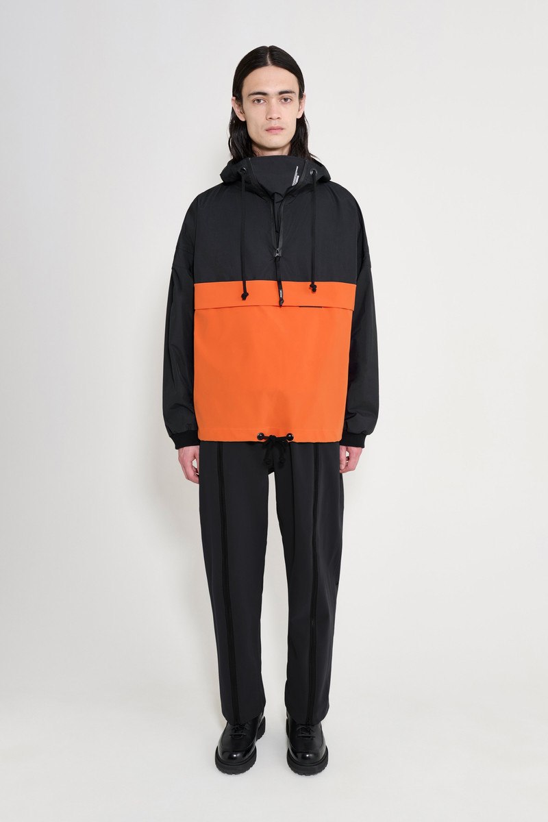 Forsa Two-Tone Matte Anorak Black/Pumpkin 1
