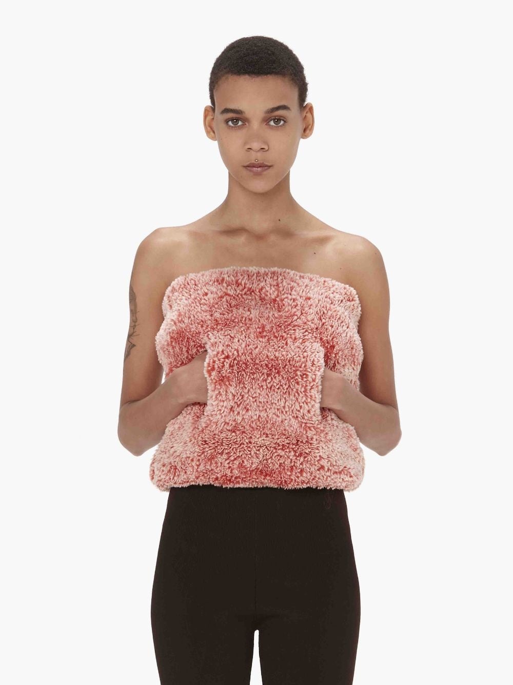 front-pocket bandeau top - 2
