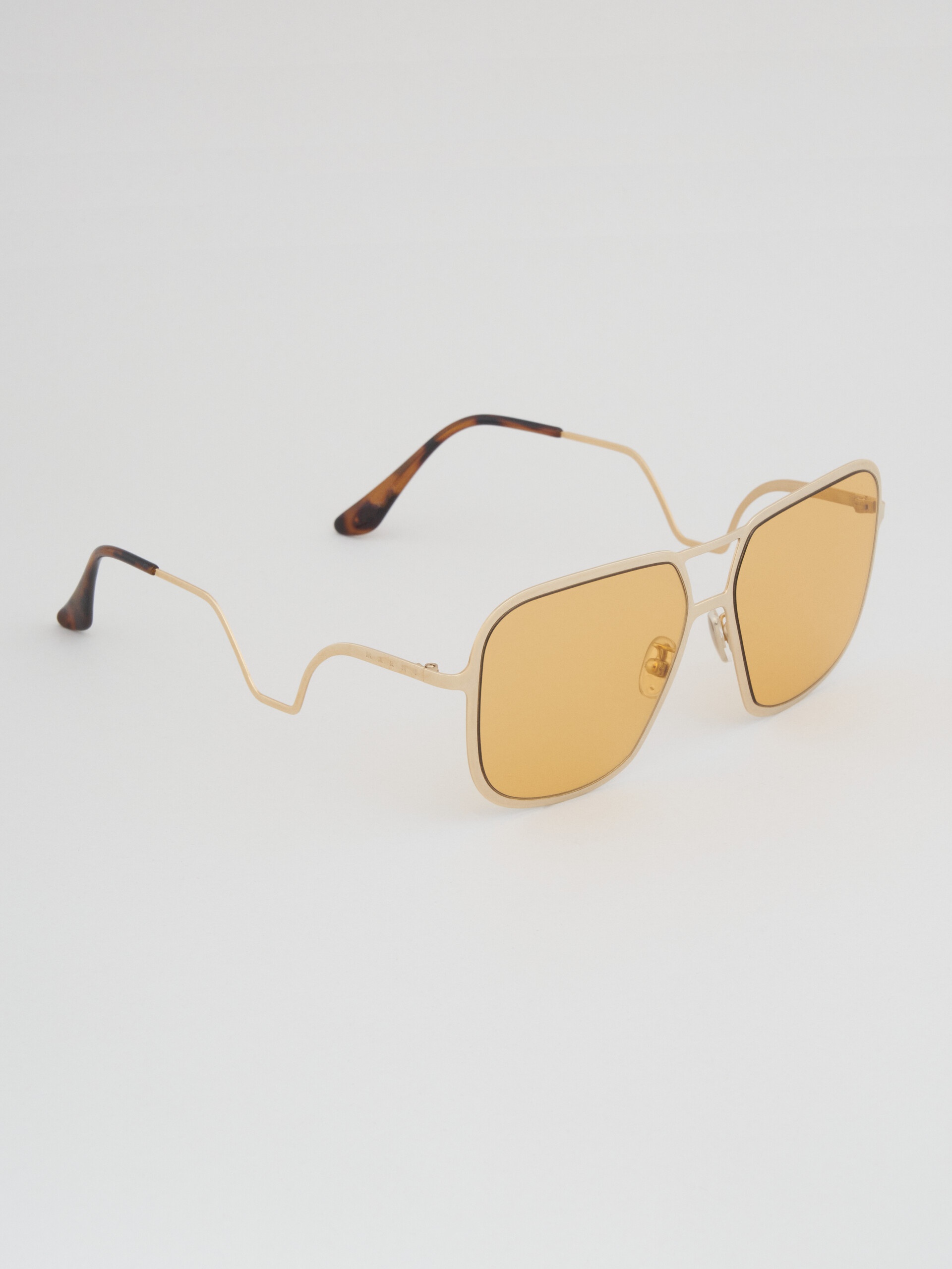 YELLOW HA LONG BAY METAL SUNGLASSES - 2
