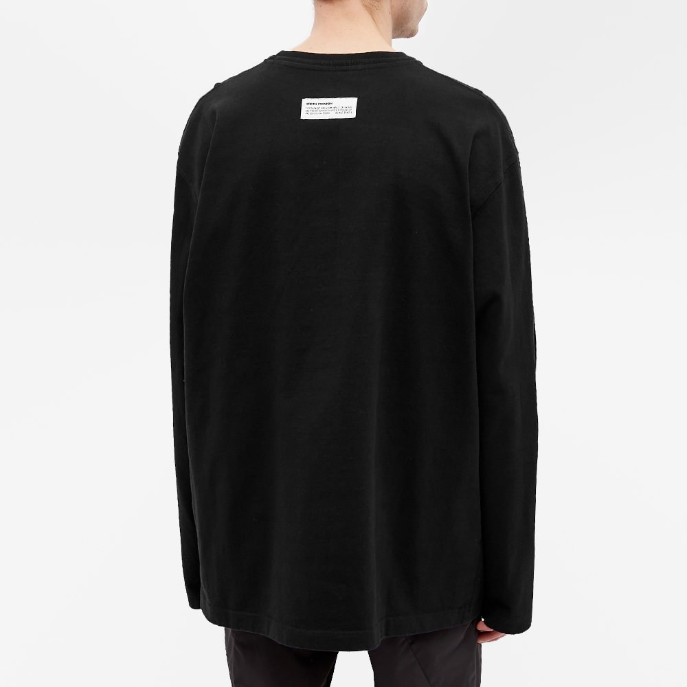 Heron Preston Long Sleeve Oversized Herons Captcha Tee - 5