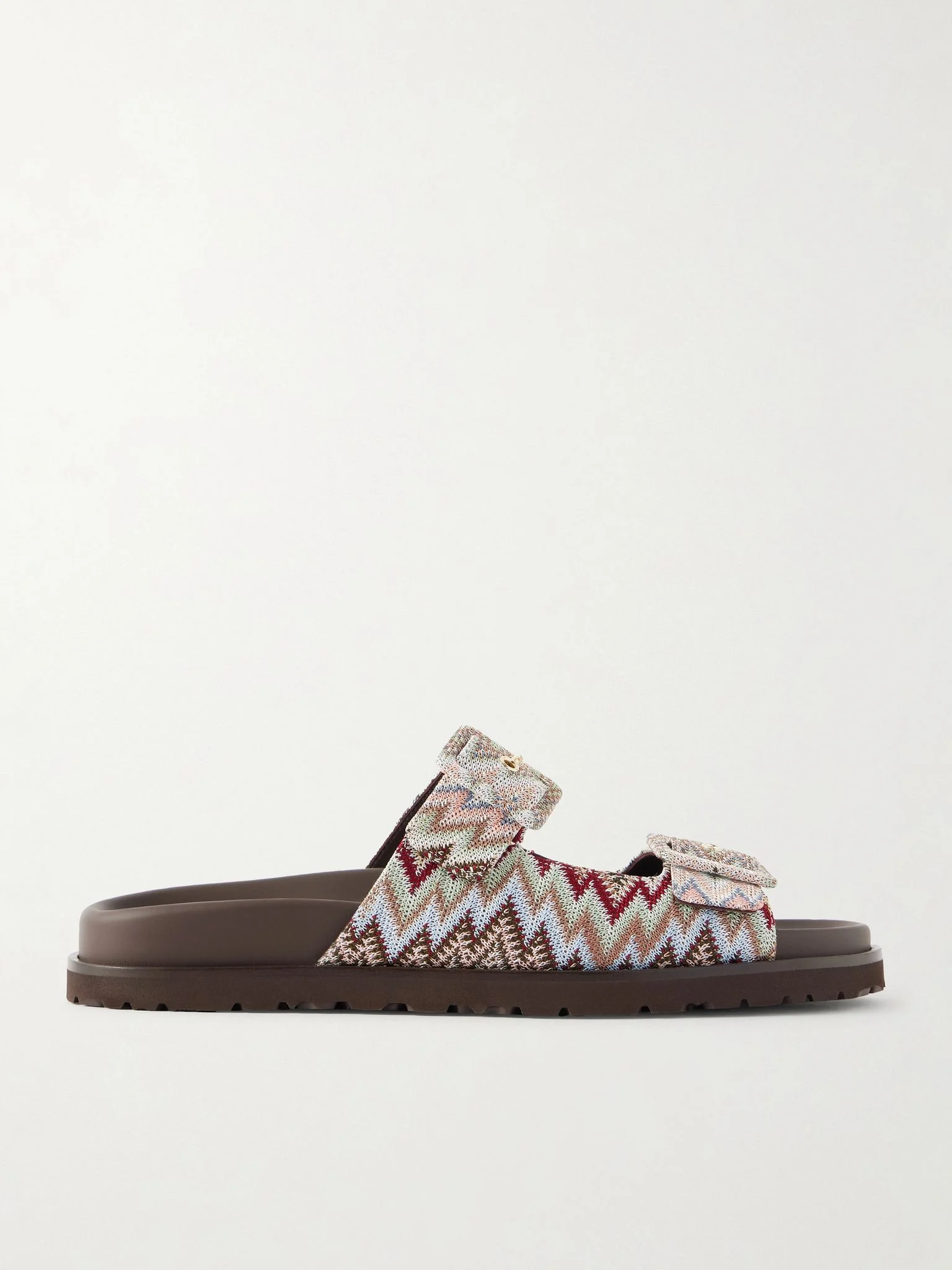 Clea striped woven sandals Multi - 1