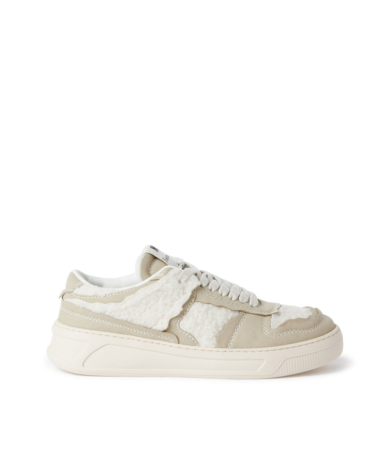 FG1 Sneakers with faux shearling inlays - 1