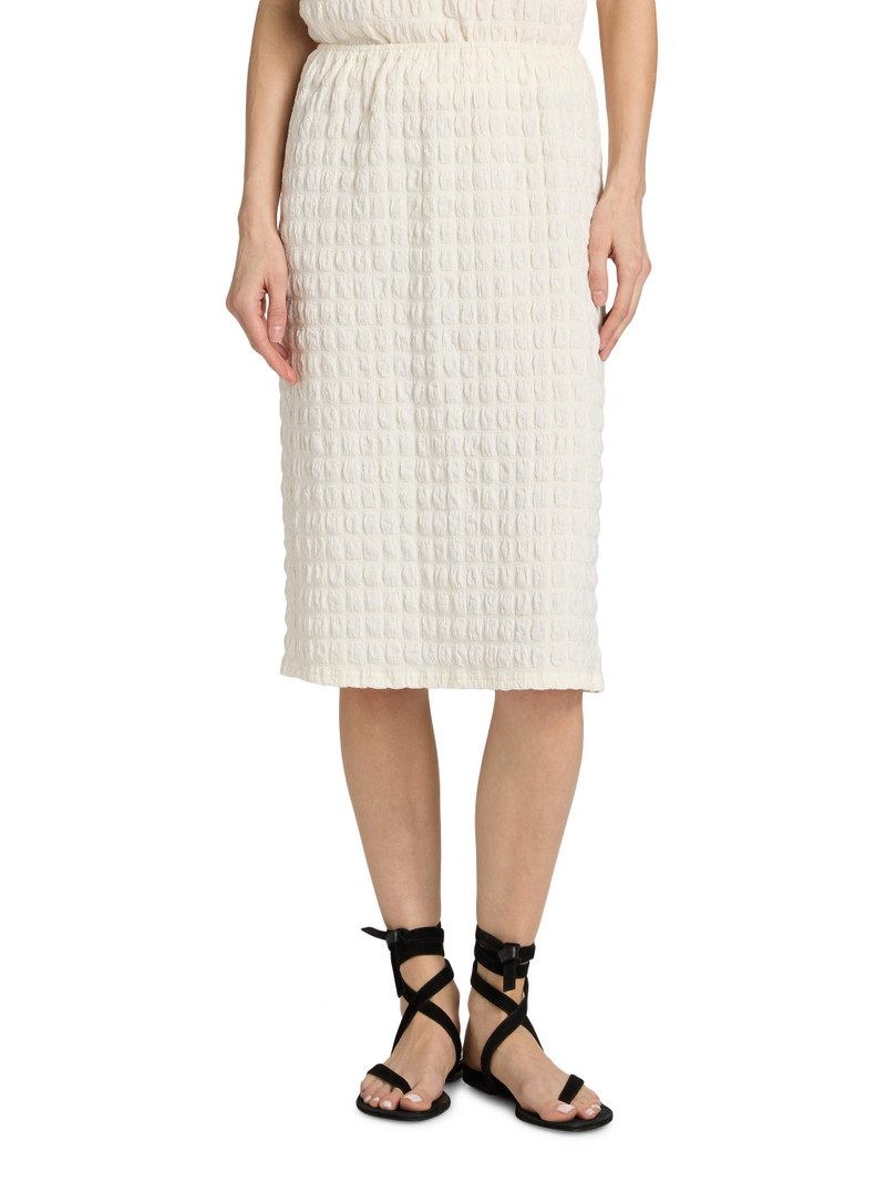 Women's Lori Textured Pencil Skirt - Off White 3