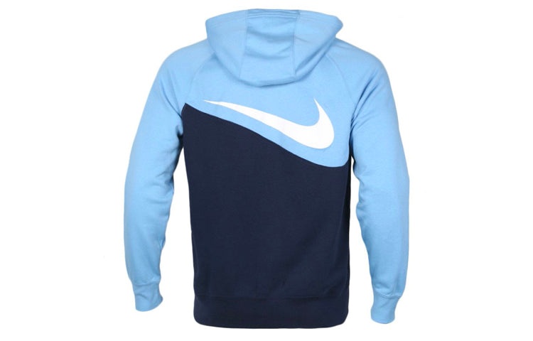 Nike AS Nike Sportswear Swoosh Hoodie FZ FT Men Blue Sky blue BV5300-451 - 2