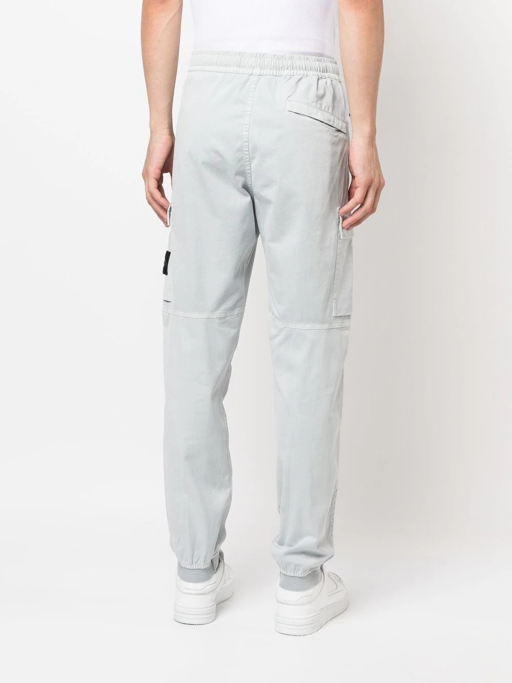 Compass-patch cargo trousers - 4