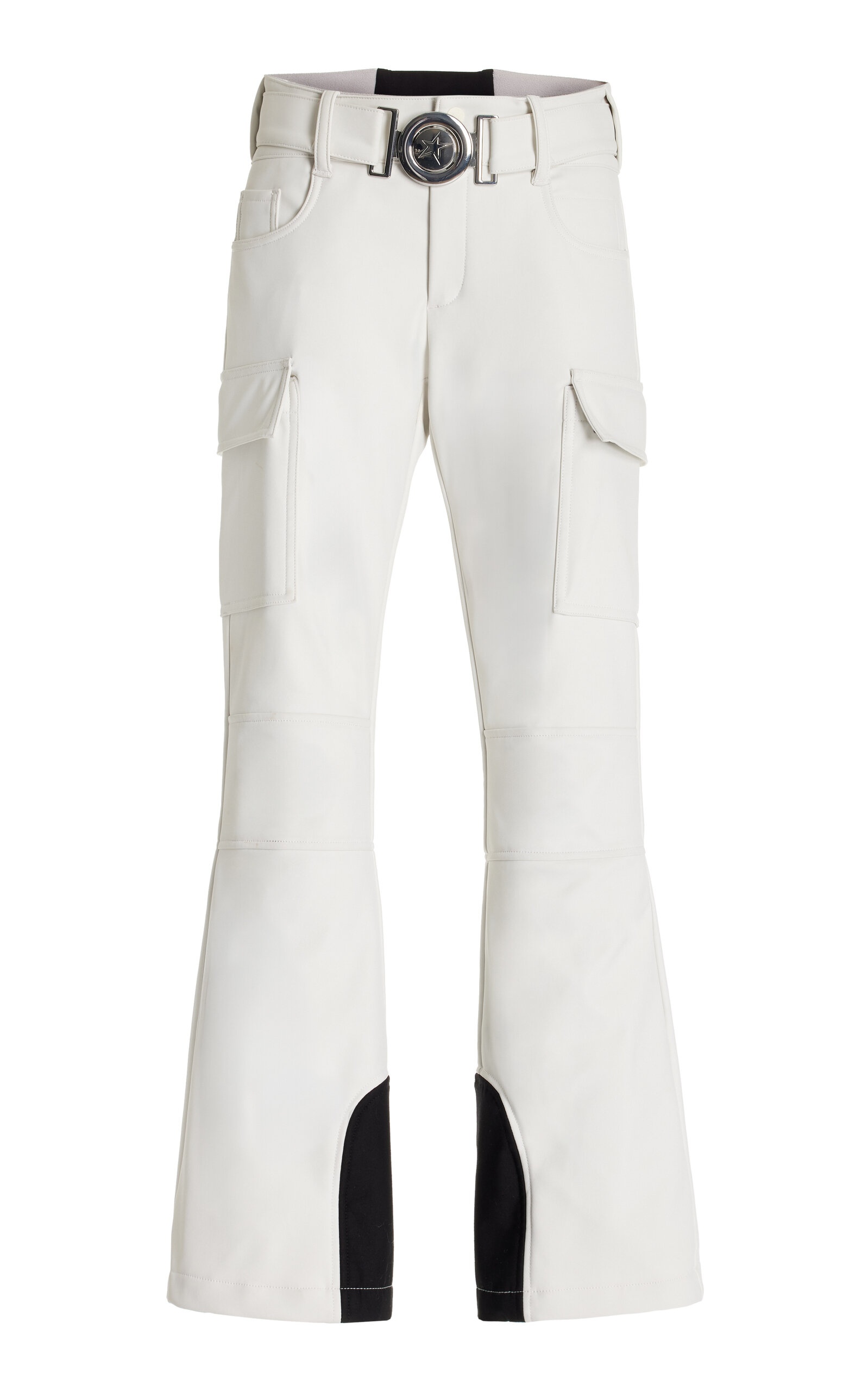 Mid-Rise Cargo Ski Pants white - 1