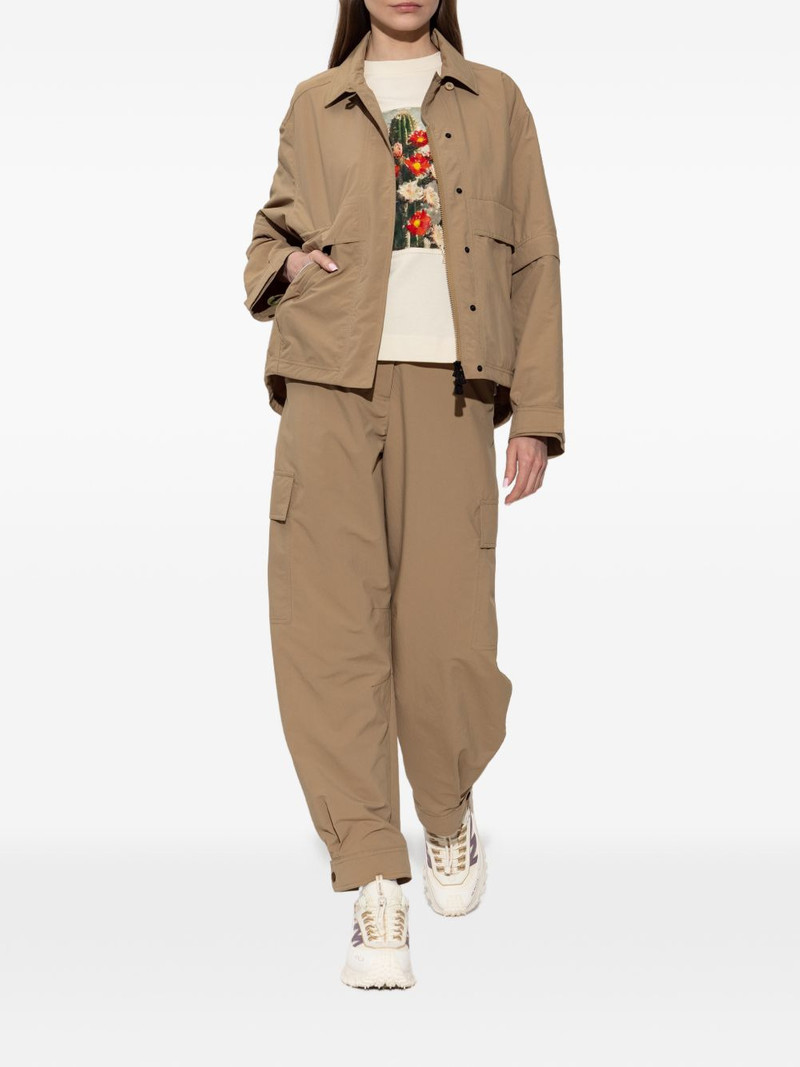 Moncler Grenoble Day-Namic logo-patch flap-pocket zip-up jacket outlook