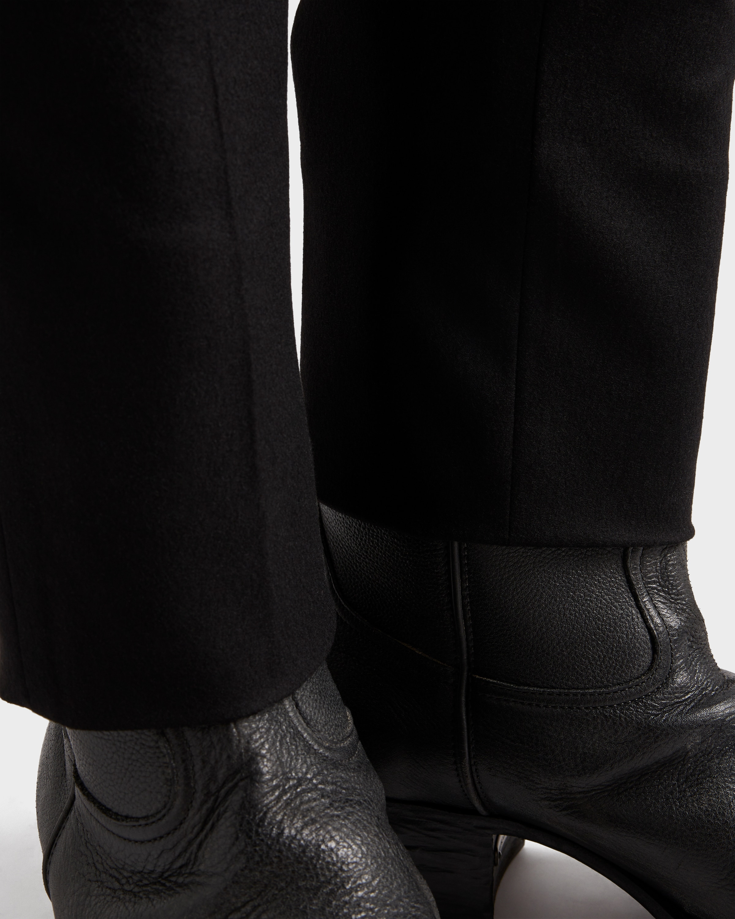 Stretch cashmere pants - 3