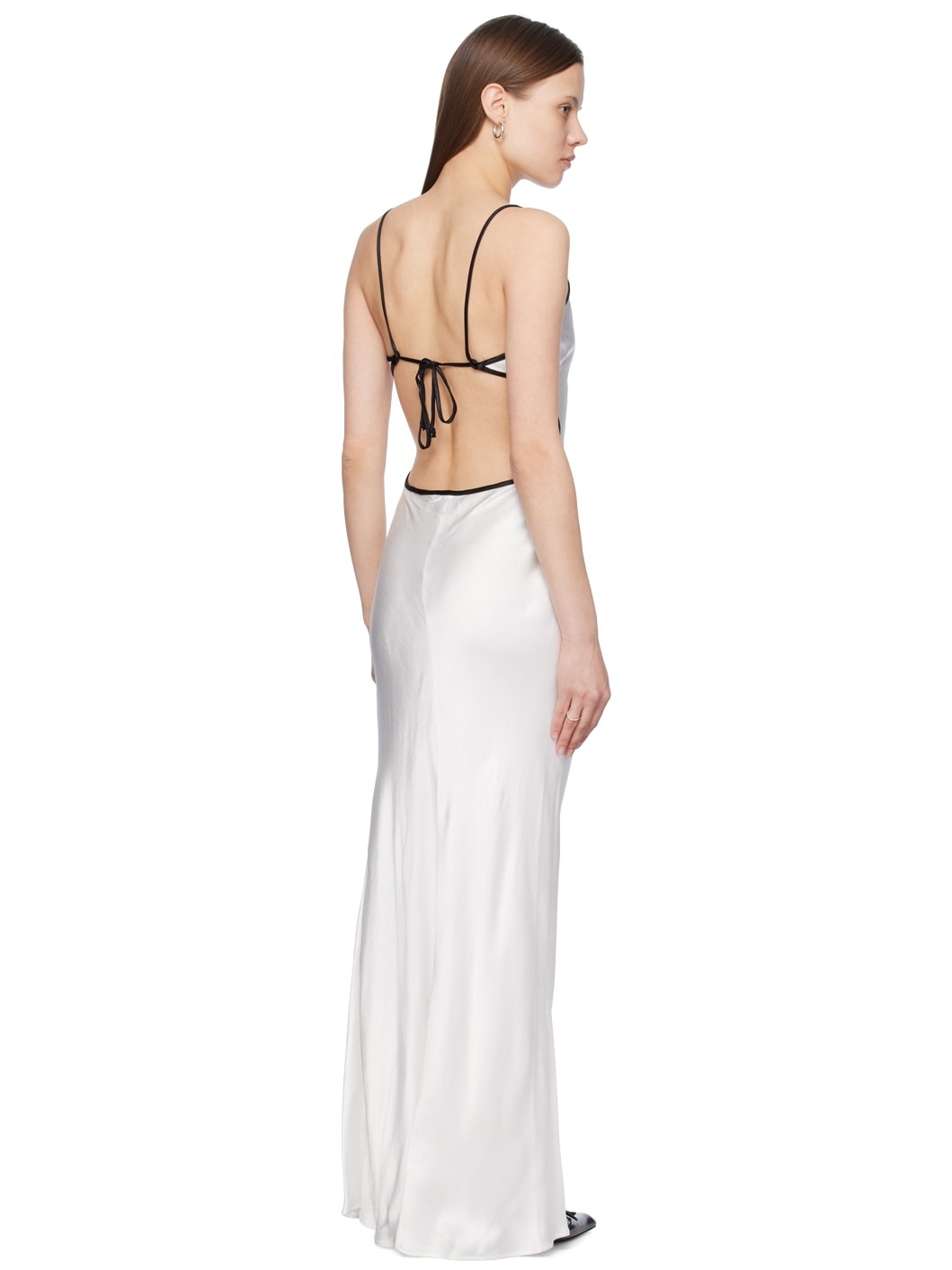 White & Black Cedar City Maxi Dress - 3