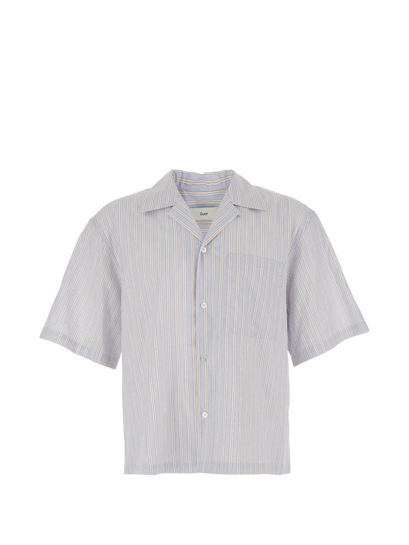 striped camp-collar shirt 1