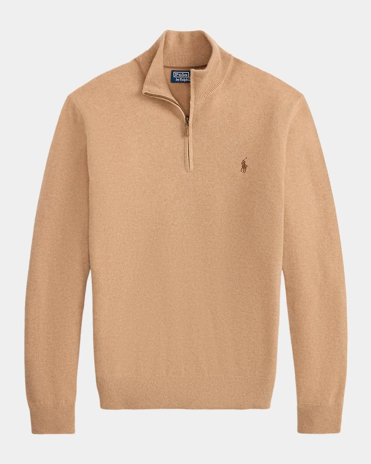 Men'e Cashmere Quarter-Zip Sweater - 1