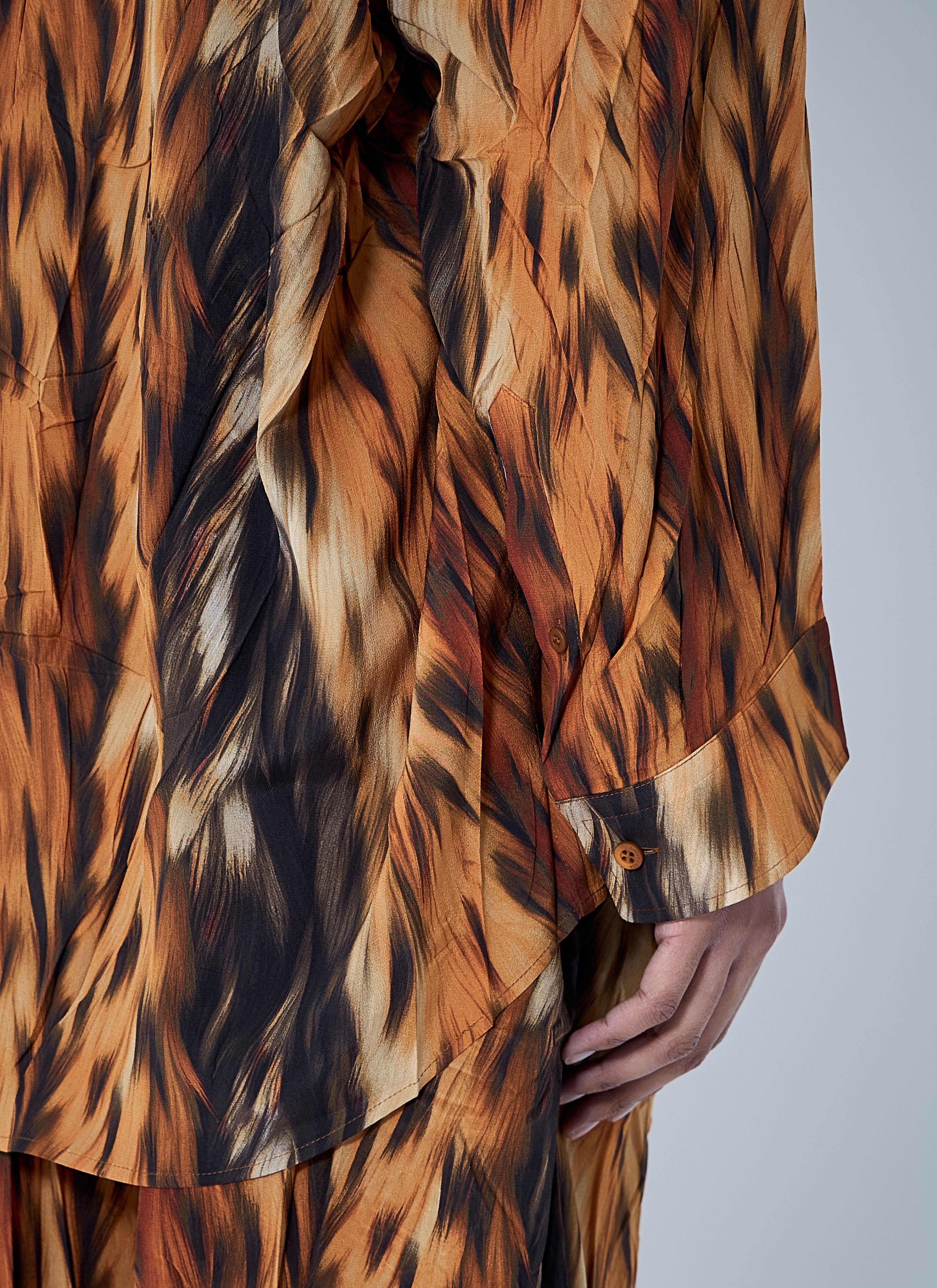 Balenciaga Women Cocoon Shirt - 6