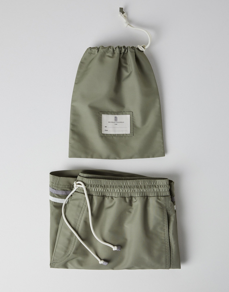 Swim shorts with stripe details 4