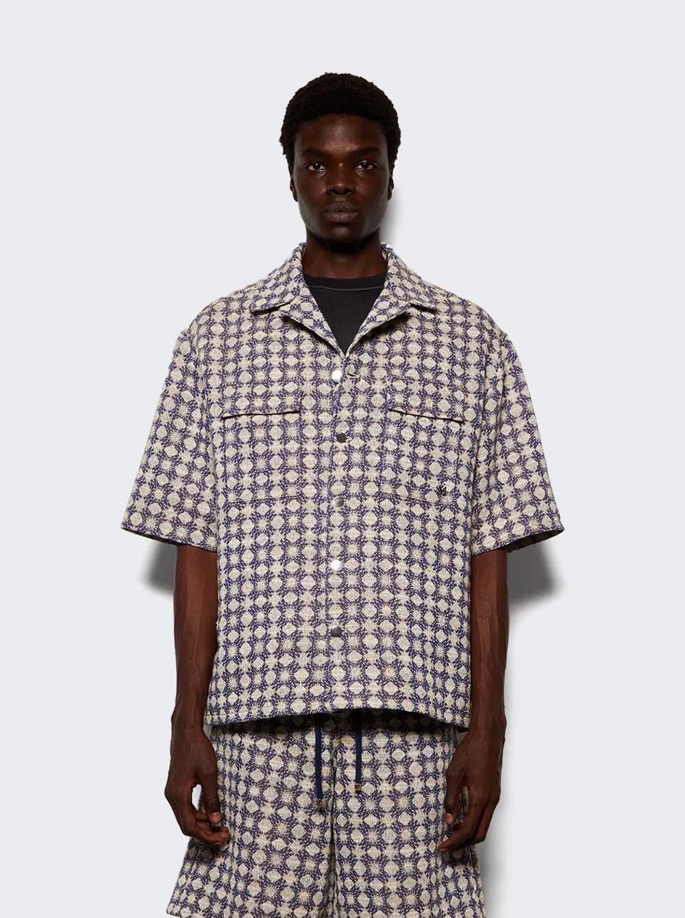 Ma Quad Boucle Camp Shirt Midnight Blue - 2