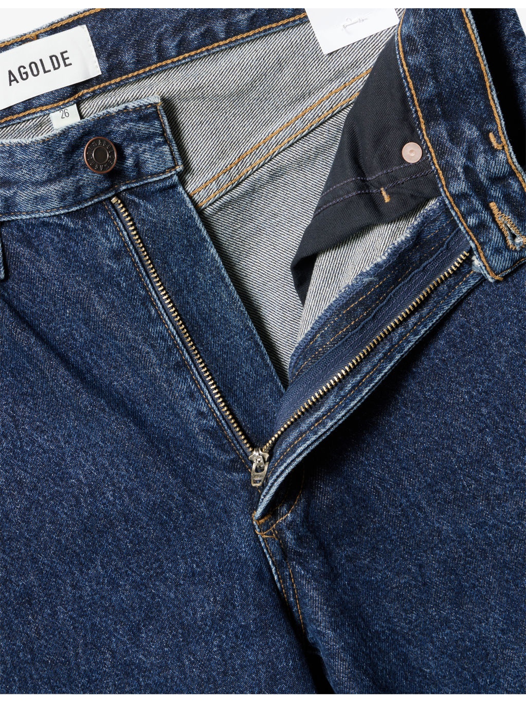 Low Curve Wide-Leg Denim Jeans - 6