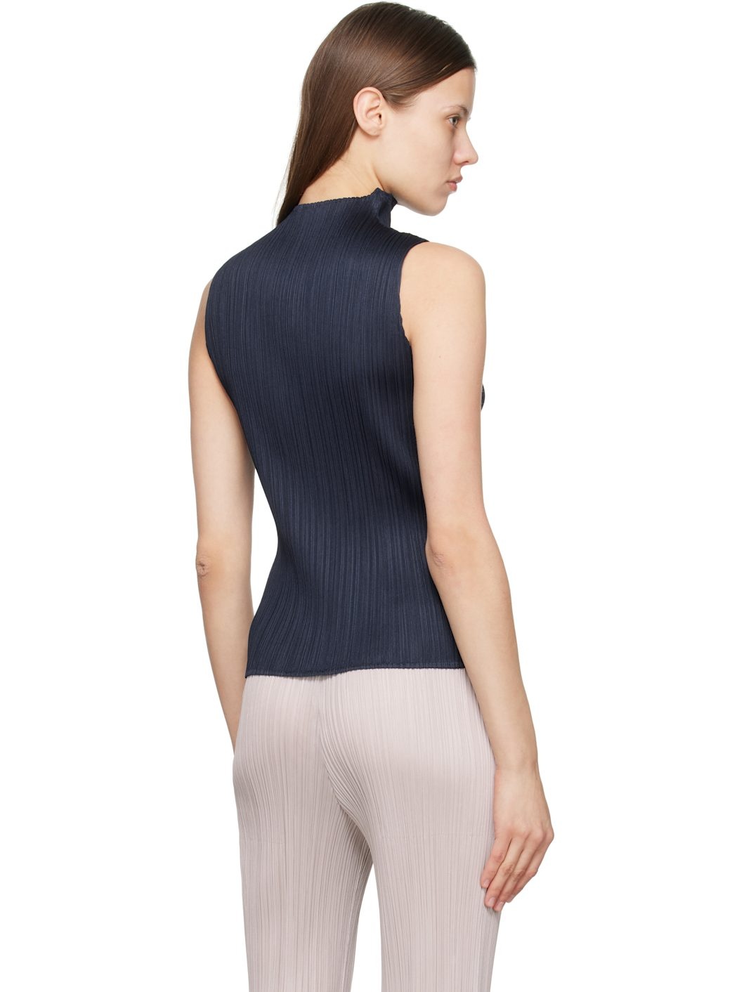 Navy New Colorful Basics 4 Tank Top - 3