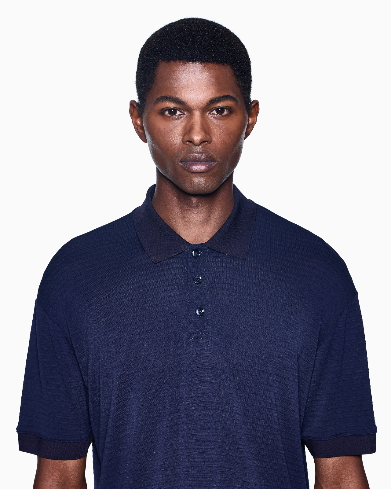 EMBROIDERED VISCOSE POLO SHIRT - 5