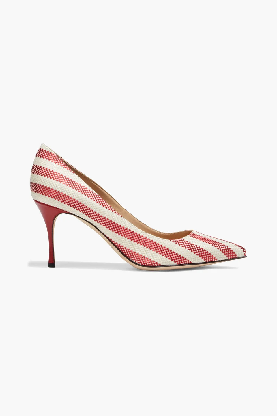 Striped jacquard pumps - 1