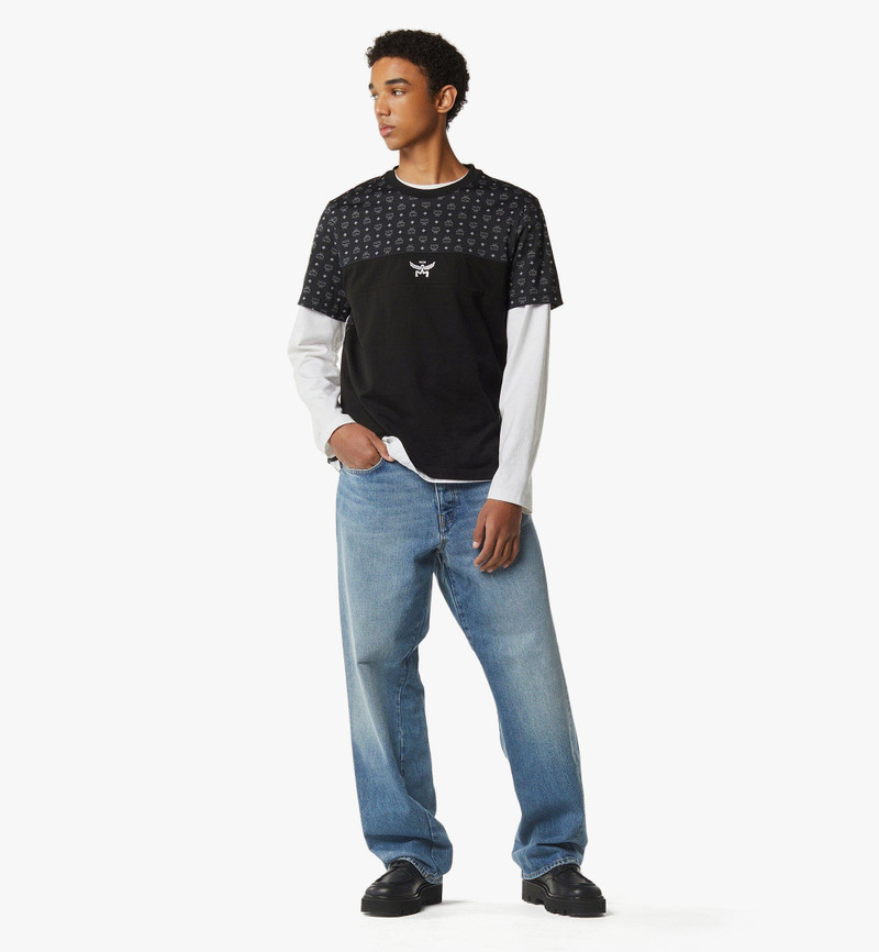 MCM Monogram Print T-Shirt in Organic Cotton outlook
