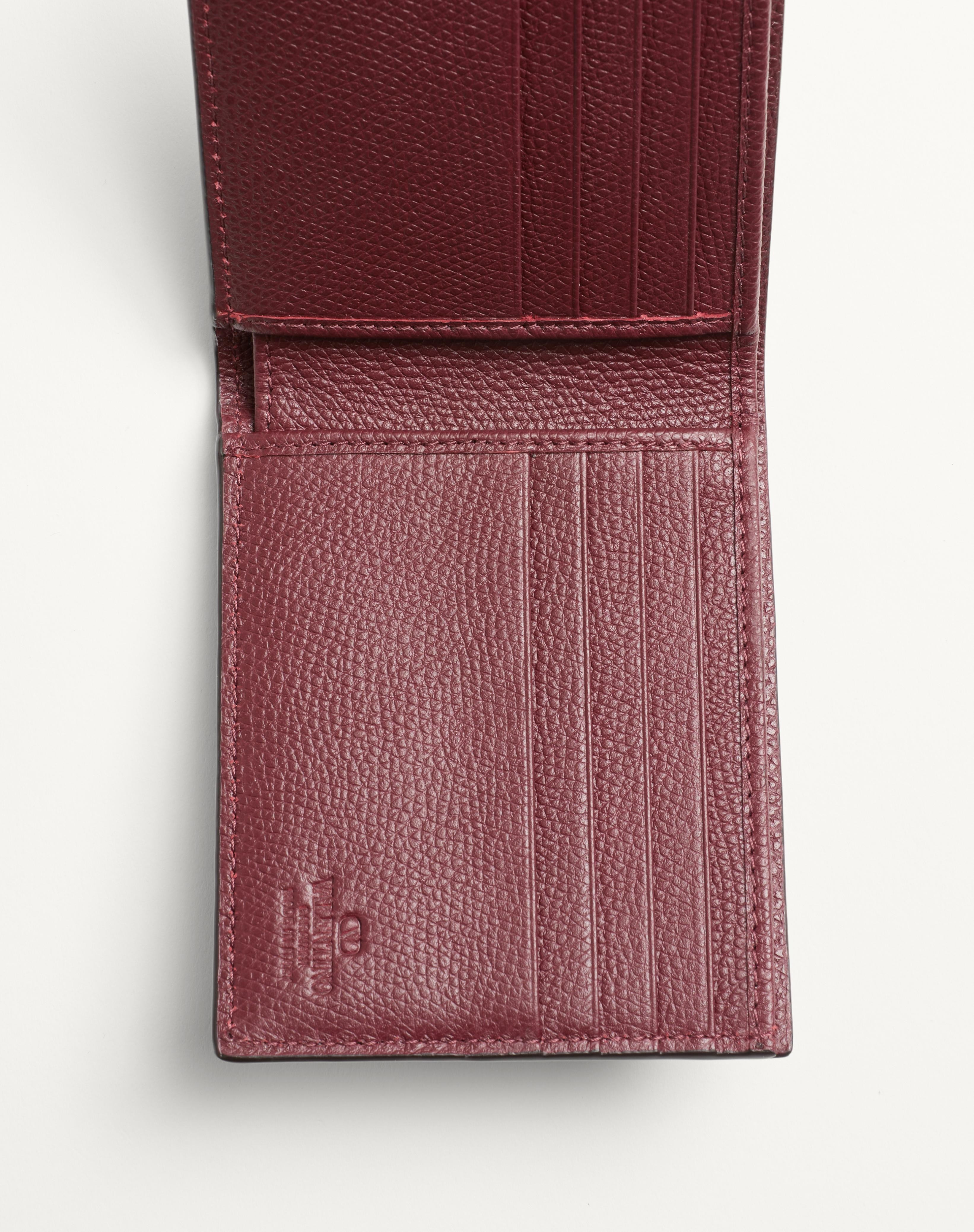 VALENTINO GARAVANI VLOGO SIGNATURE GRAINY CALFSKIN WALLET - 5